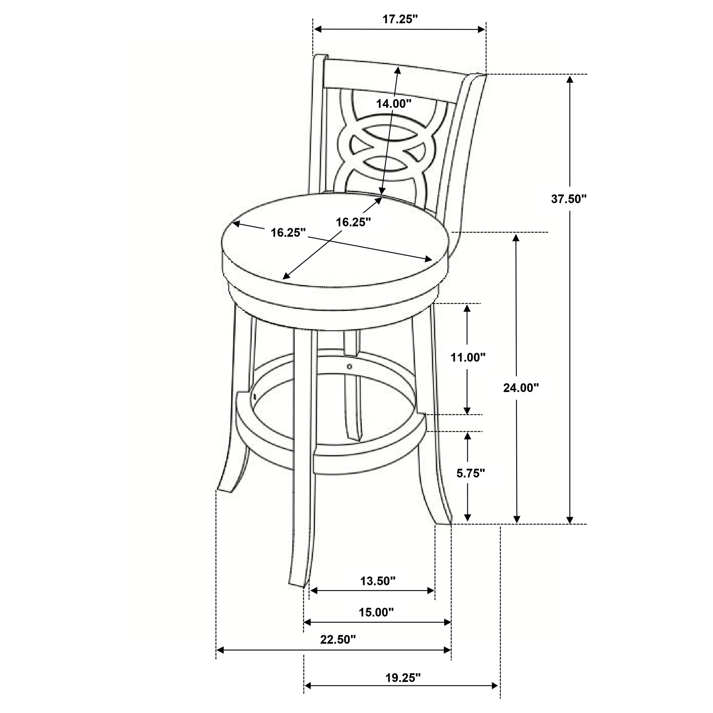 Calecita Swivel Counter Chair - Image 13