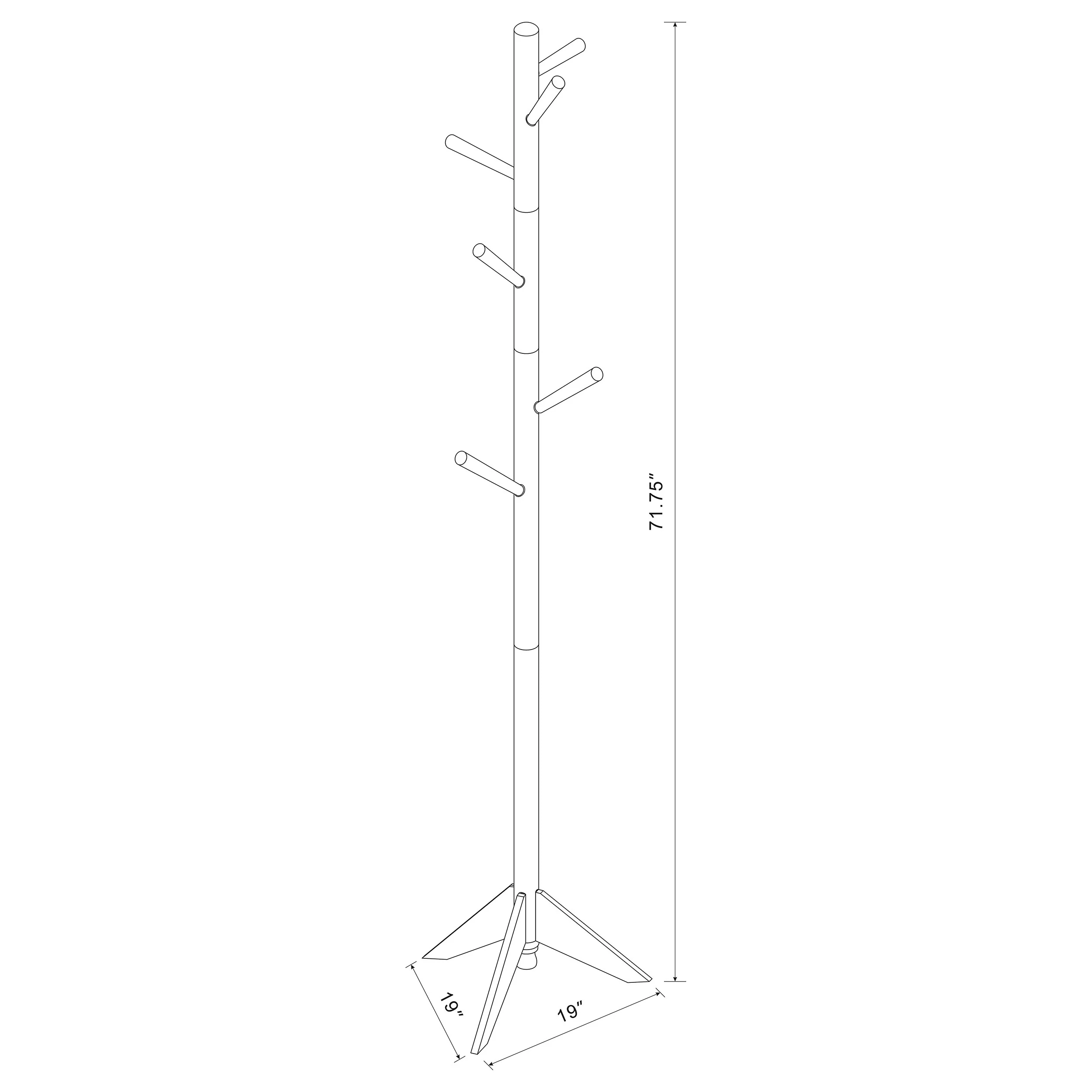 Devlin Coat Rack - Image 8