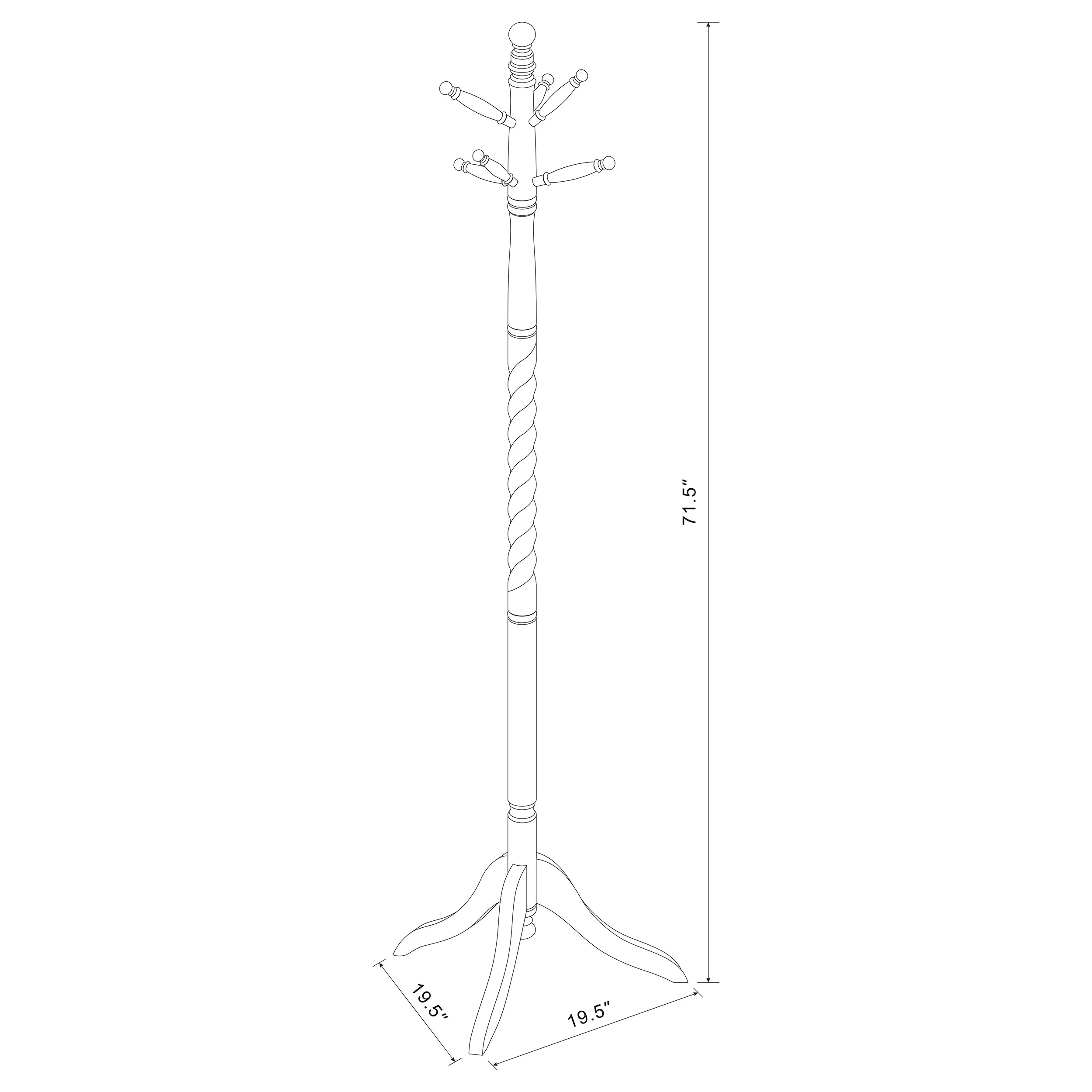 Riona Coat Rack - Image 5