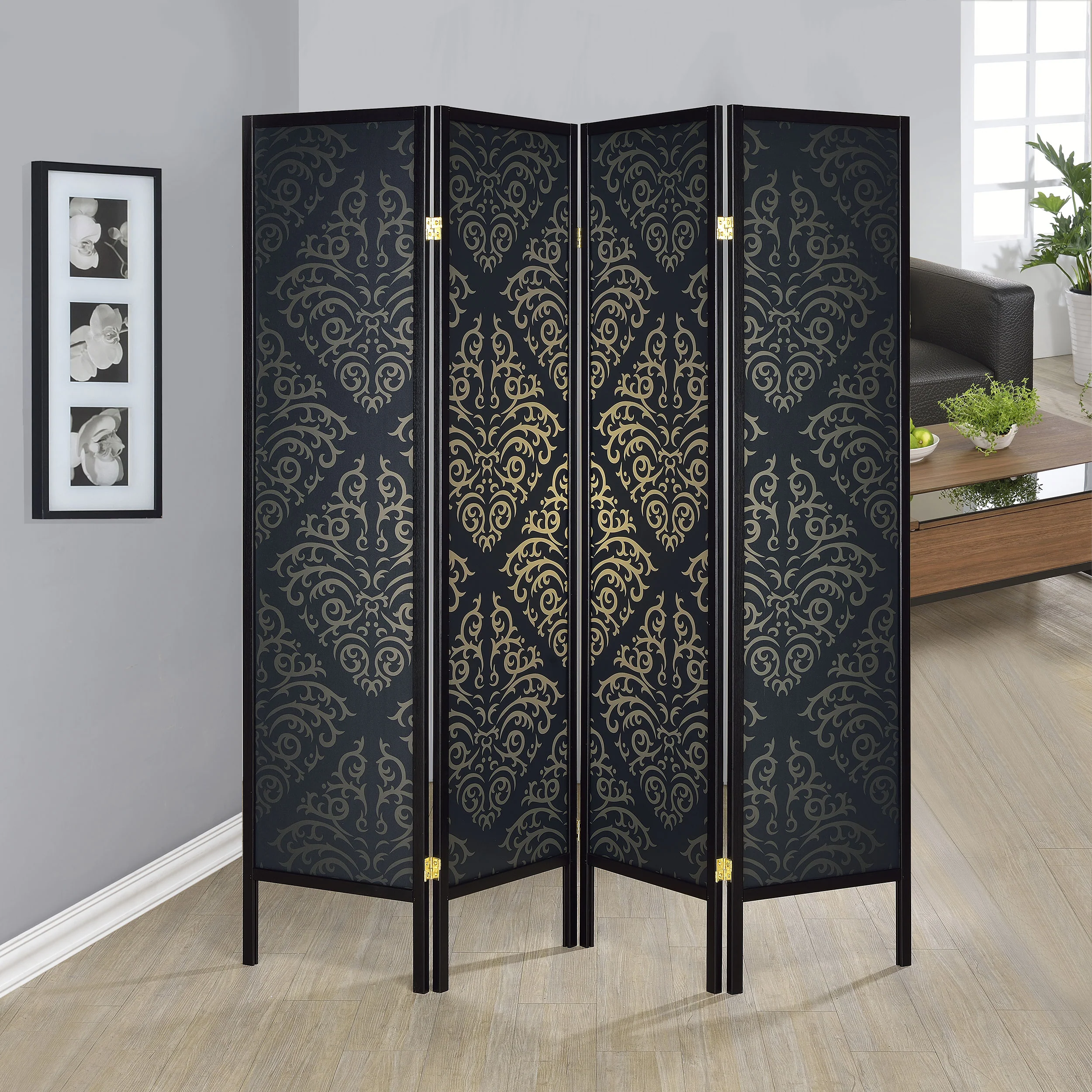 Haidera Four-Panel Room Divider - Image 2