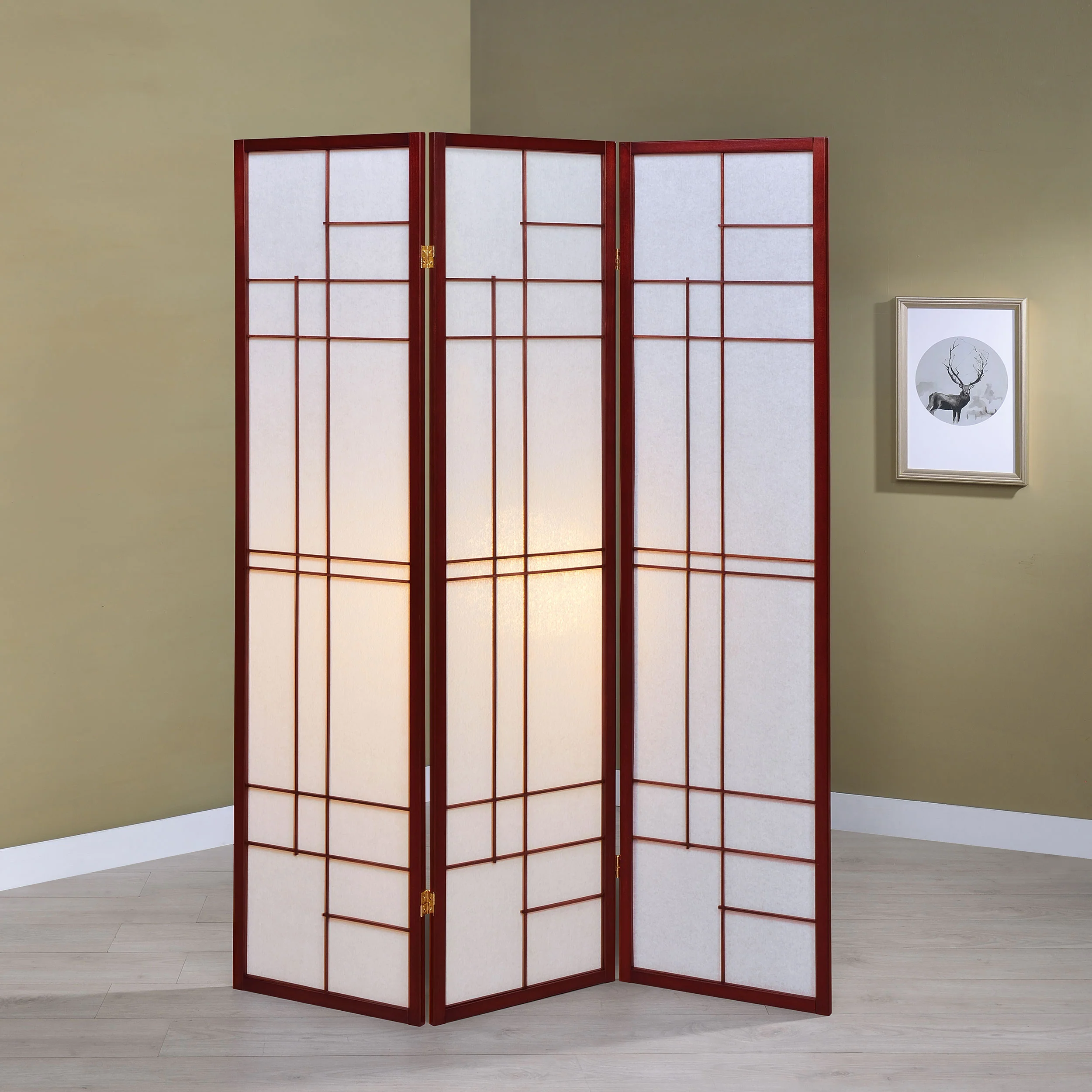 Katerina Three-Panel Room Divider - Image 2