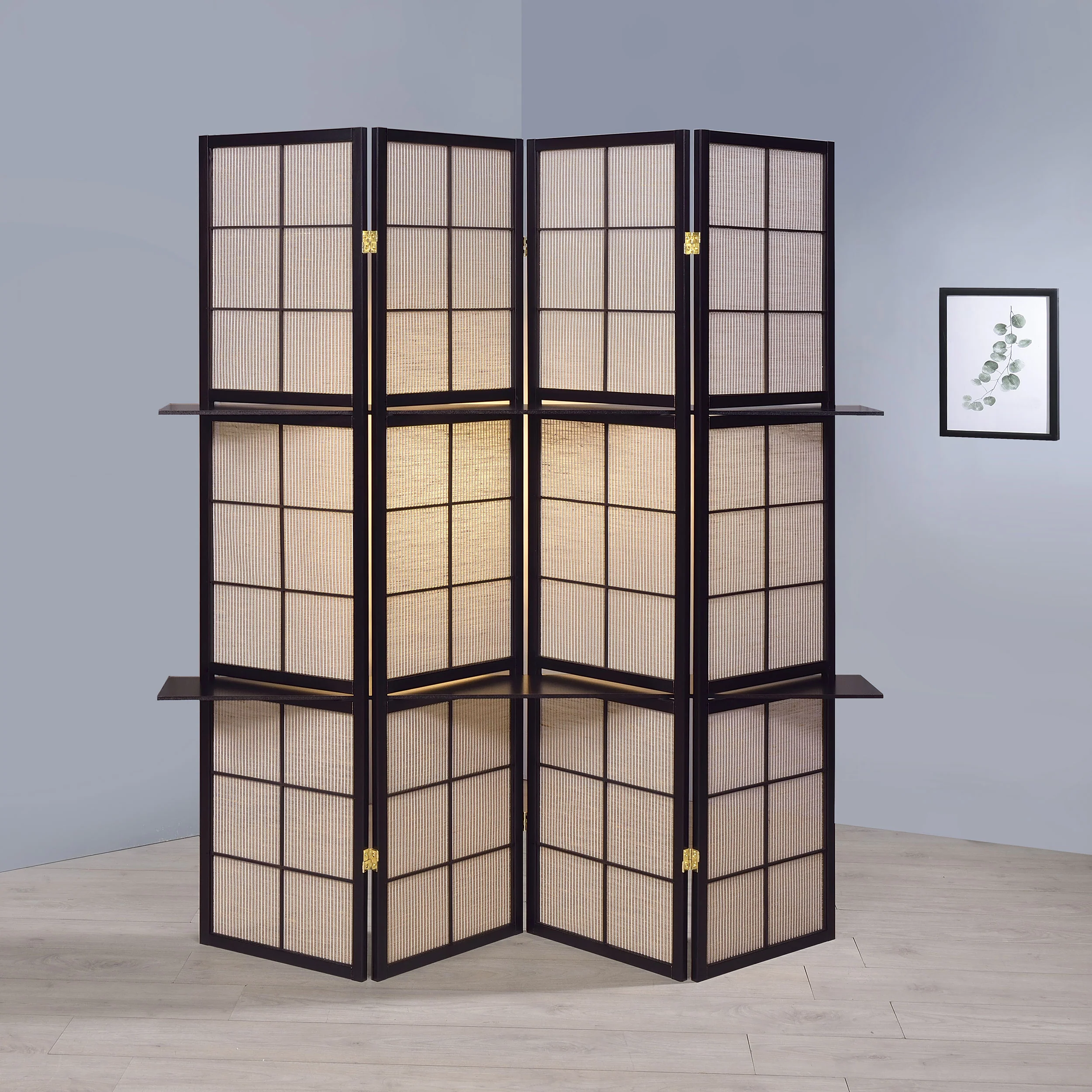 Iggy Four-Panel Room Divider - Image 2