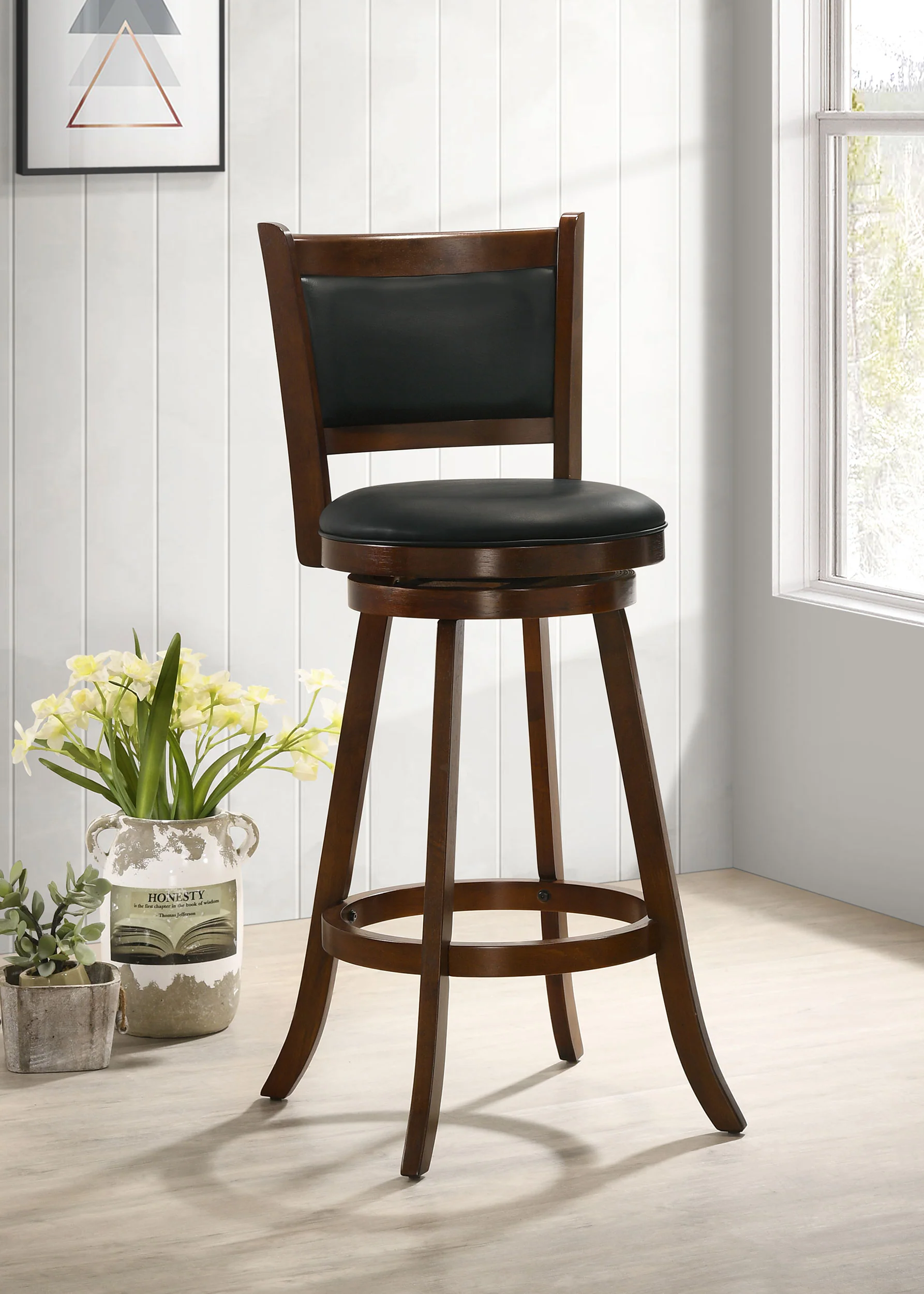 Broxton Swivel Bar Chair - Image 2