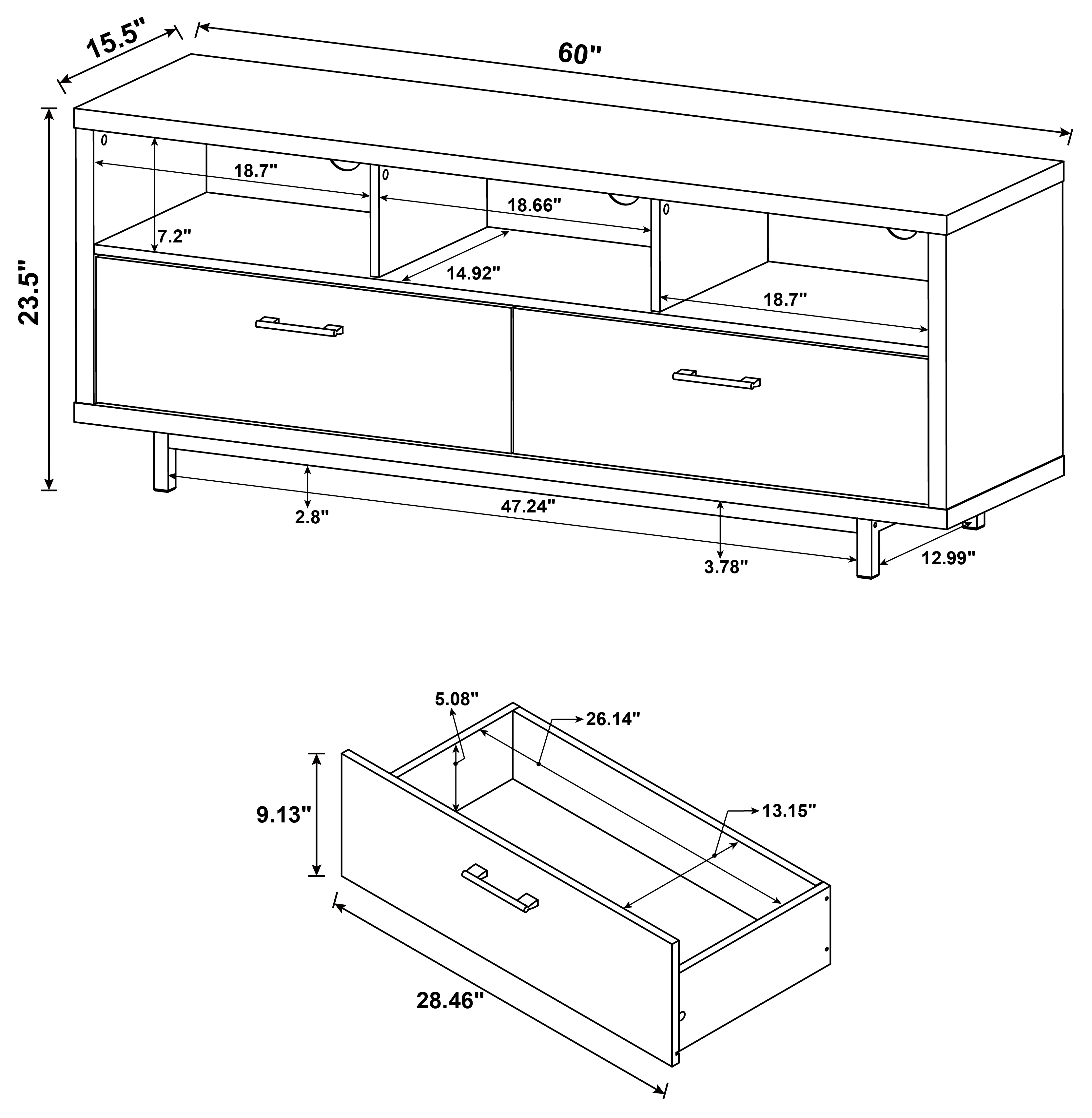 Casey TV Stand - Image 13