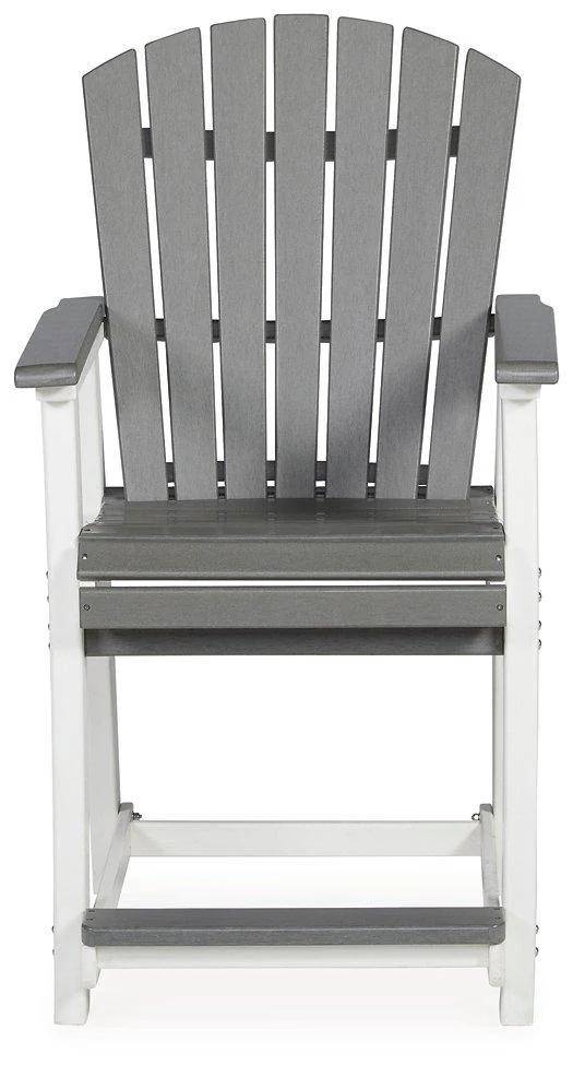 Transville Outdoor Counter Height Bar Stool (Set of 2) - Image 6