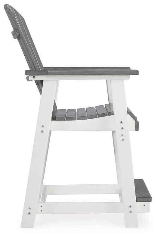 Transville Outdoor Counter Height Bar Stool (Set of 2) - Image 7