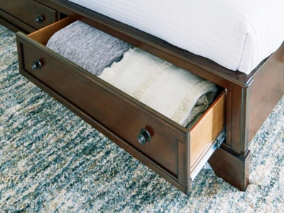 Trellington Sleigh Storage Bed - Image 9