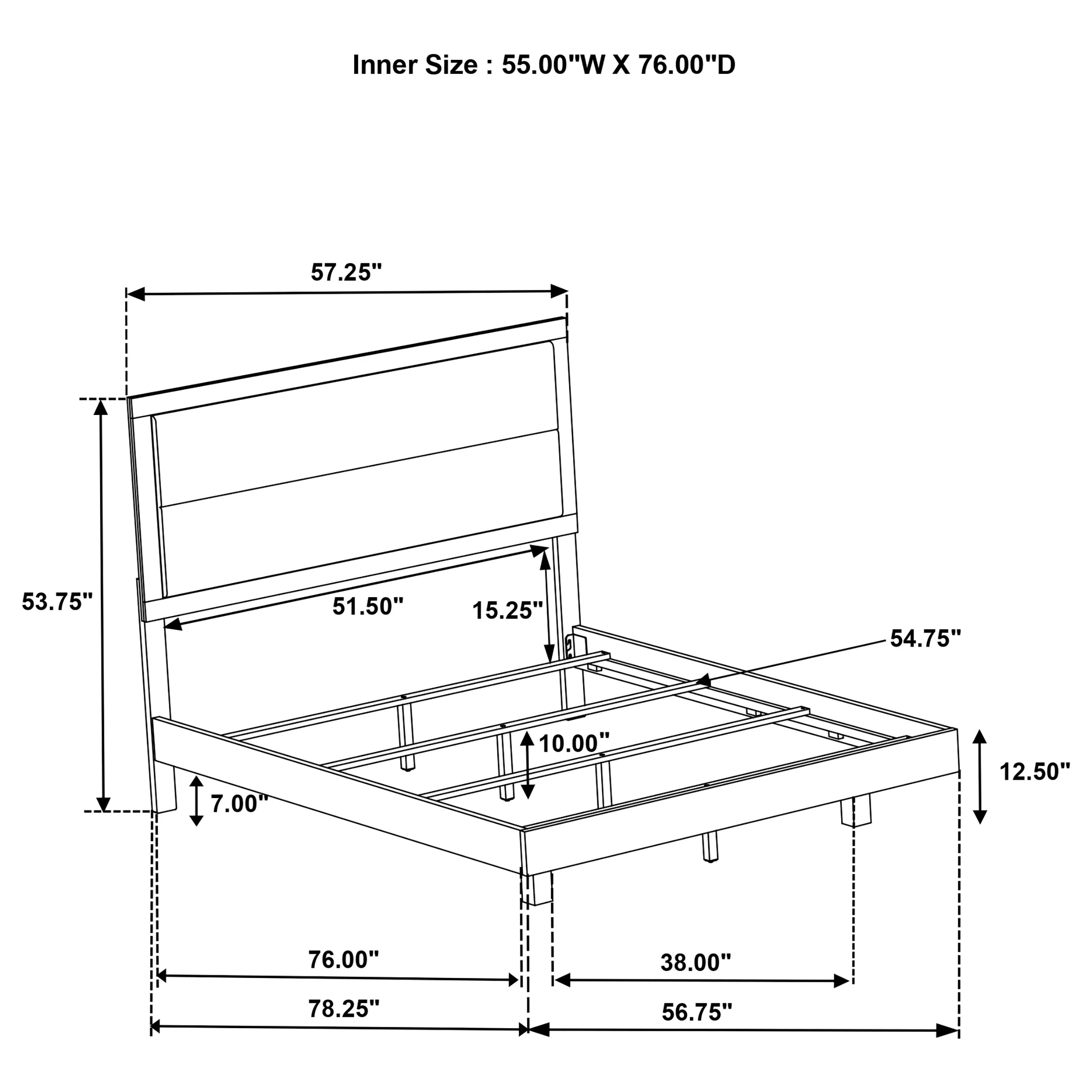Trenton Panel Bed - Image 33