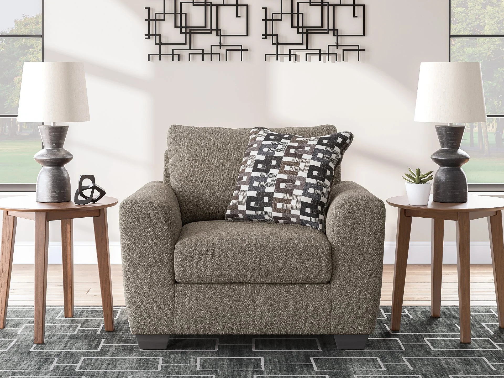 Triston-Peaks Oversized Chair - Image 2
