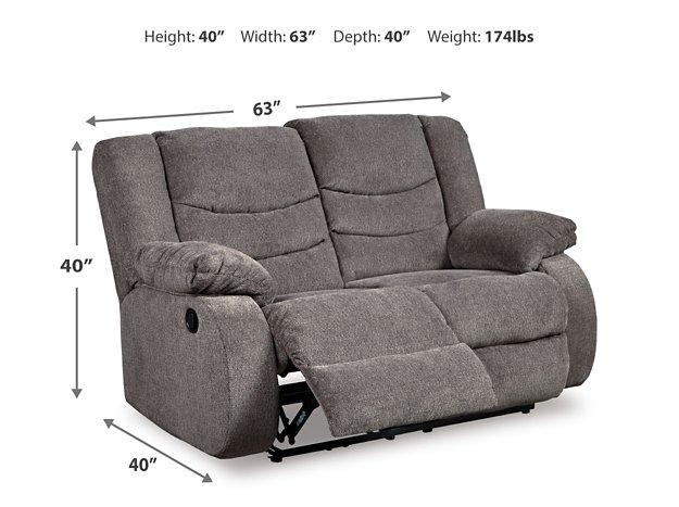 Tulen Reclining Loveseat - Image 7