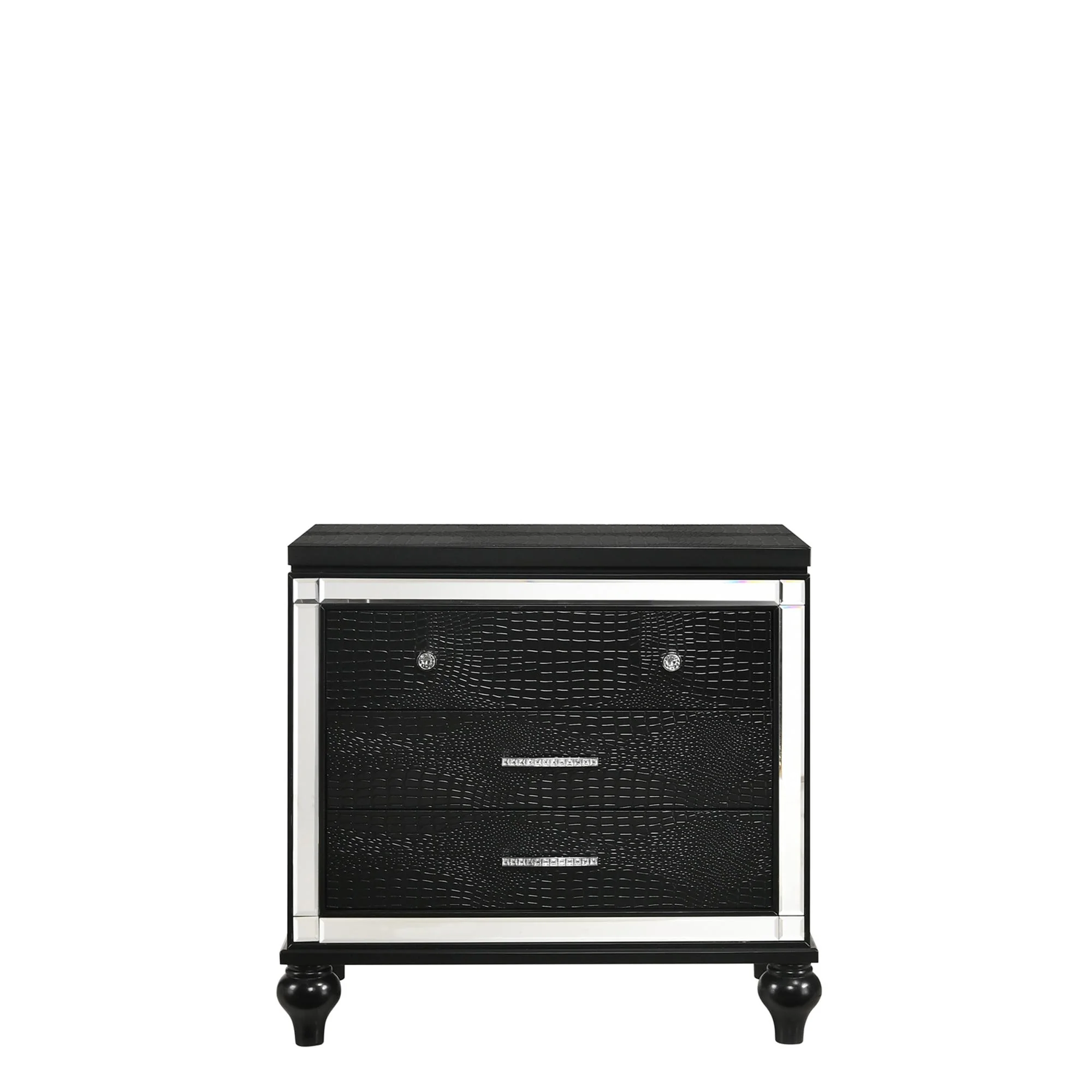 VALENTINO NIGHTSTAND-BLACK - Image 2