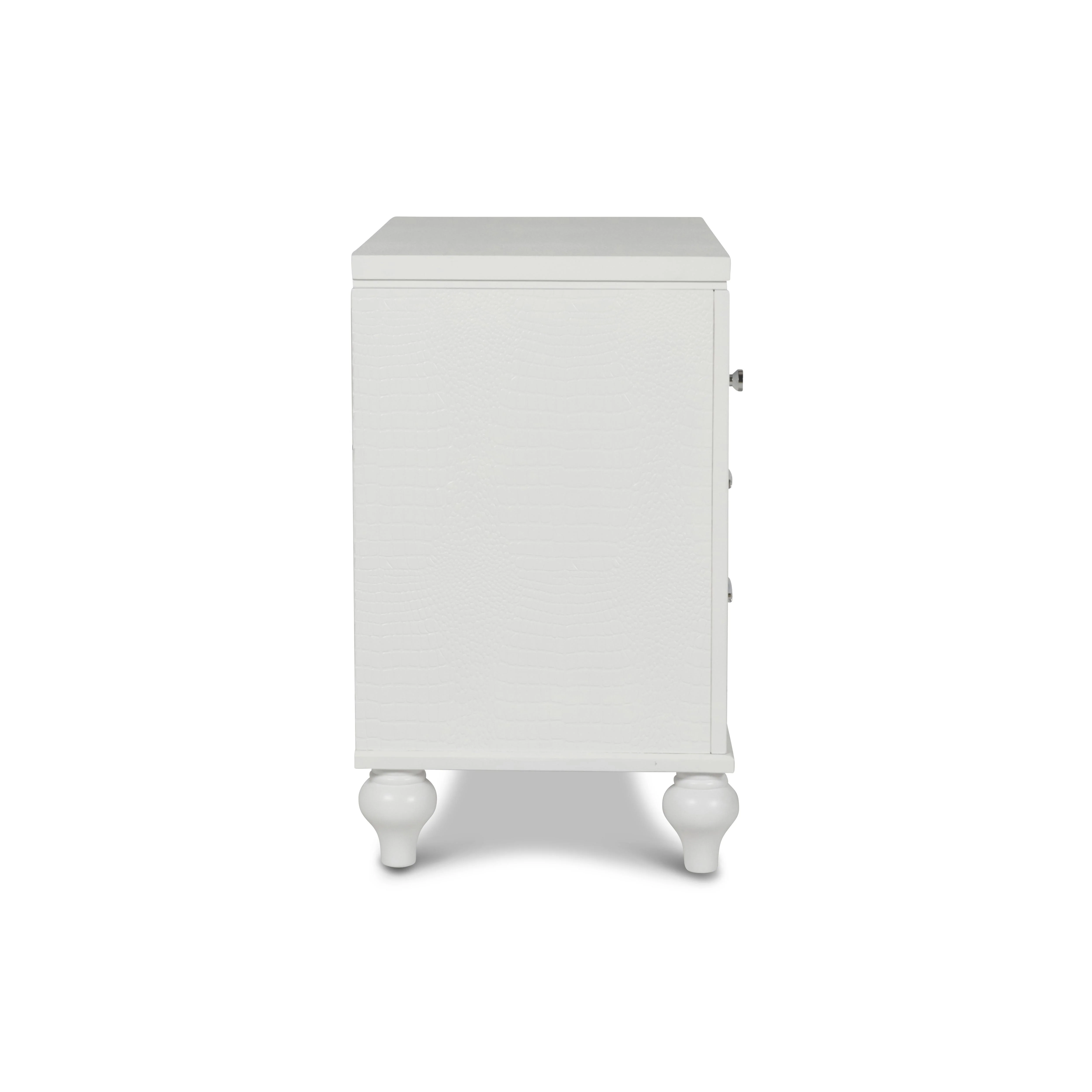 VALENTINO NIGHTSTAND-WHITE - Image 4