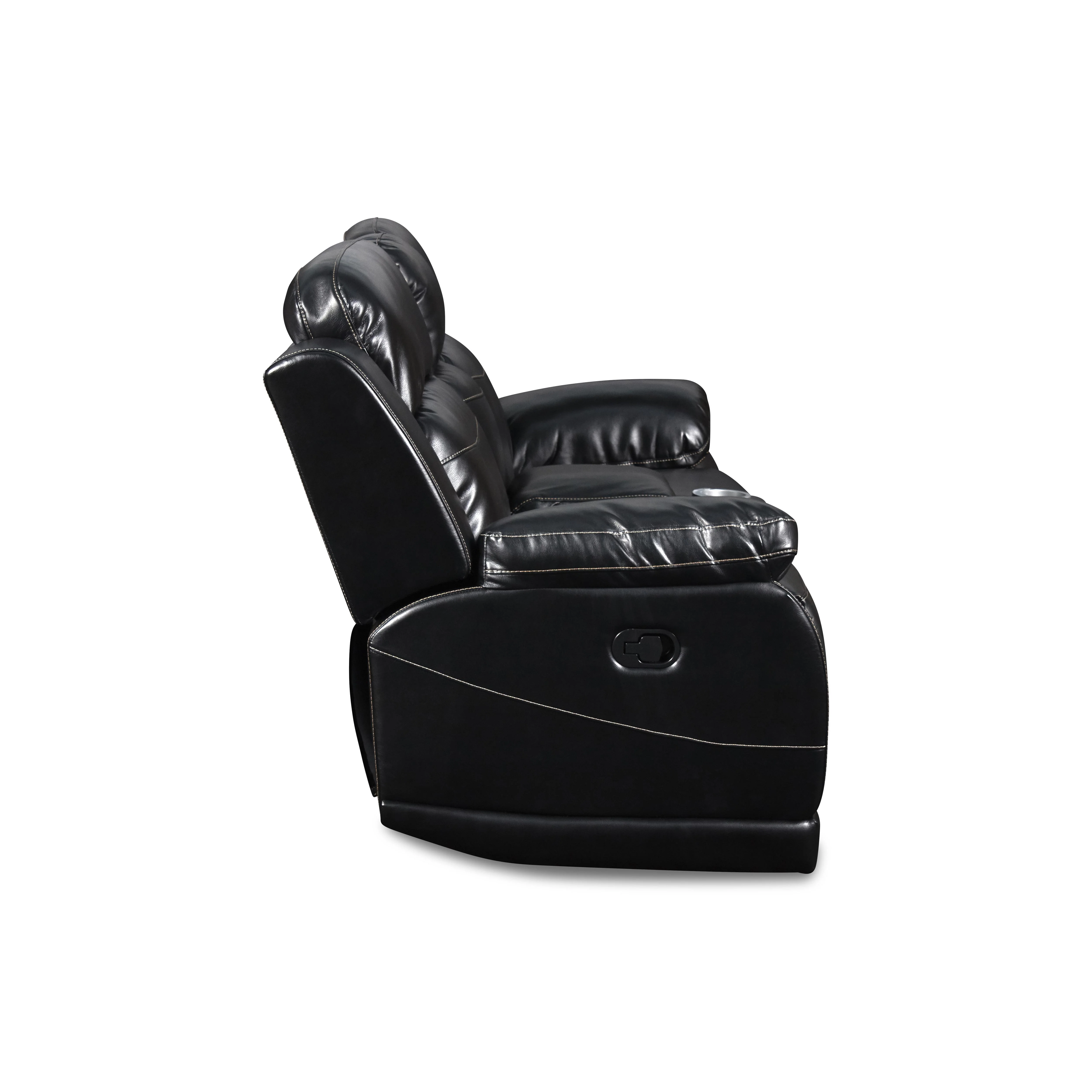VEGA CONSOLE LOVESEAT - PREMIER BLACK - Image 5
