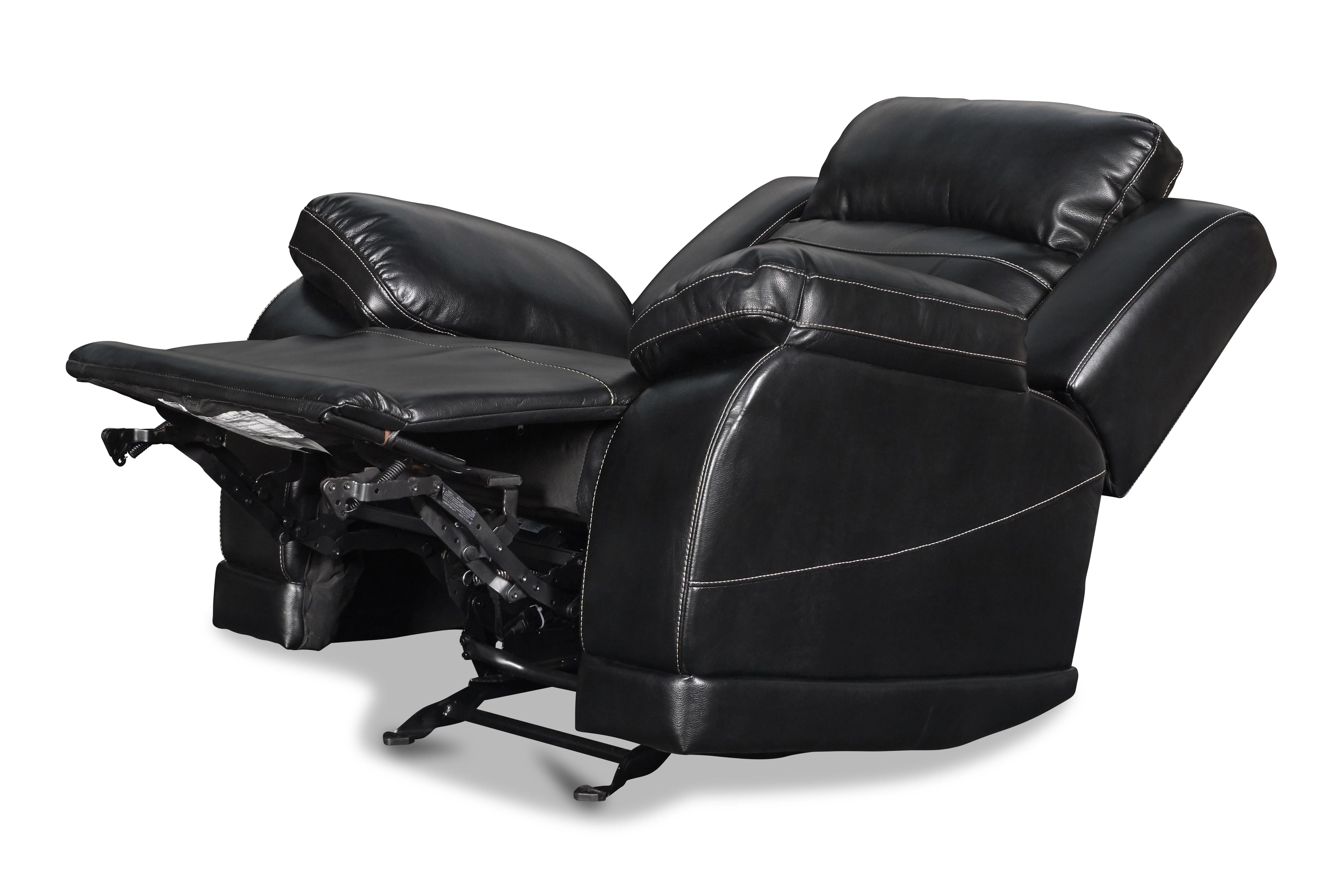 VEGA GLIDER RECLINER W/PWR FR- PREMIER BLACK - Image 5