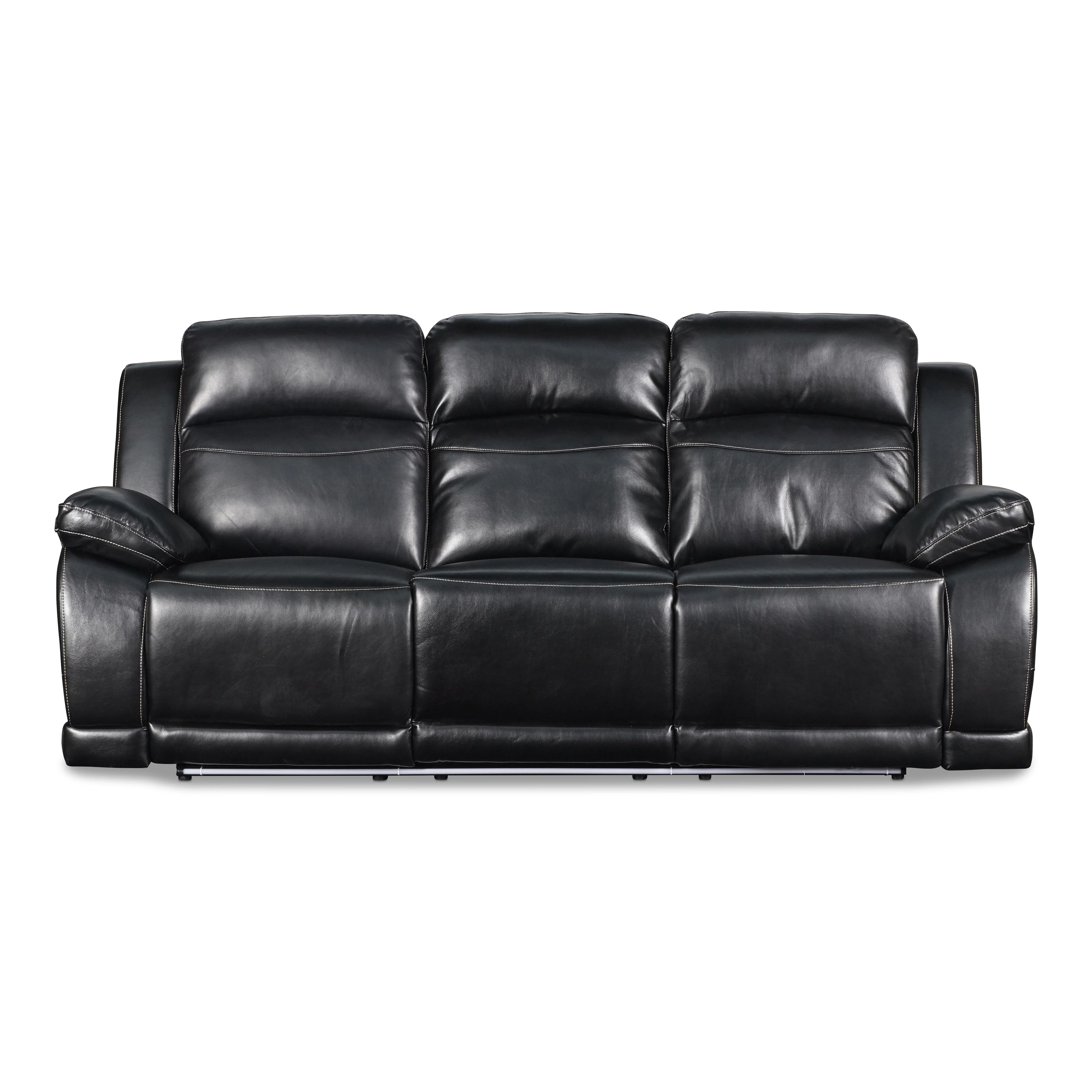 VEGA SOFA W/PWR FR - PREMIER BLACK - Image 3
