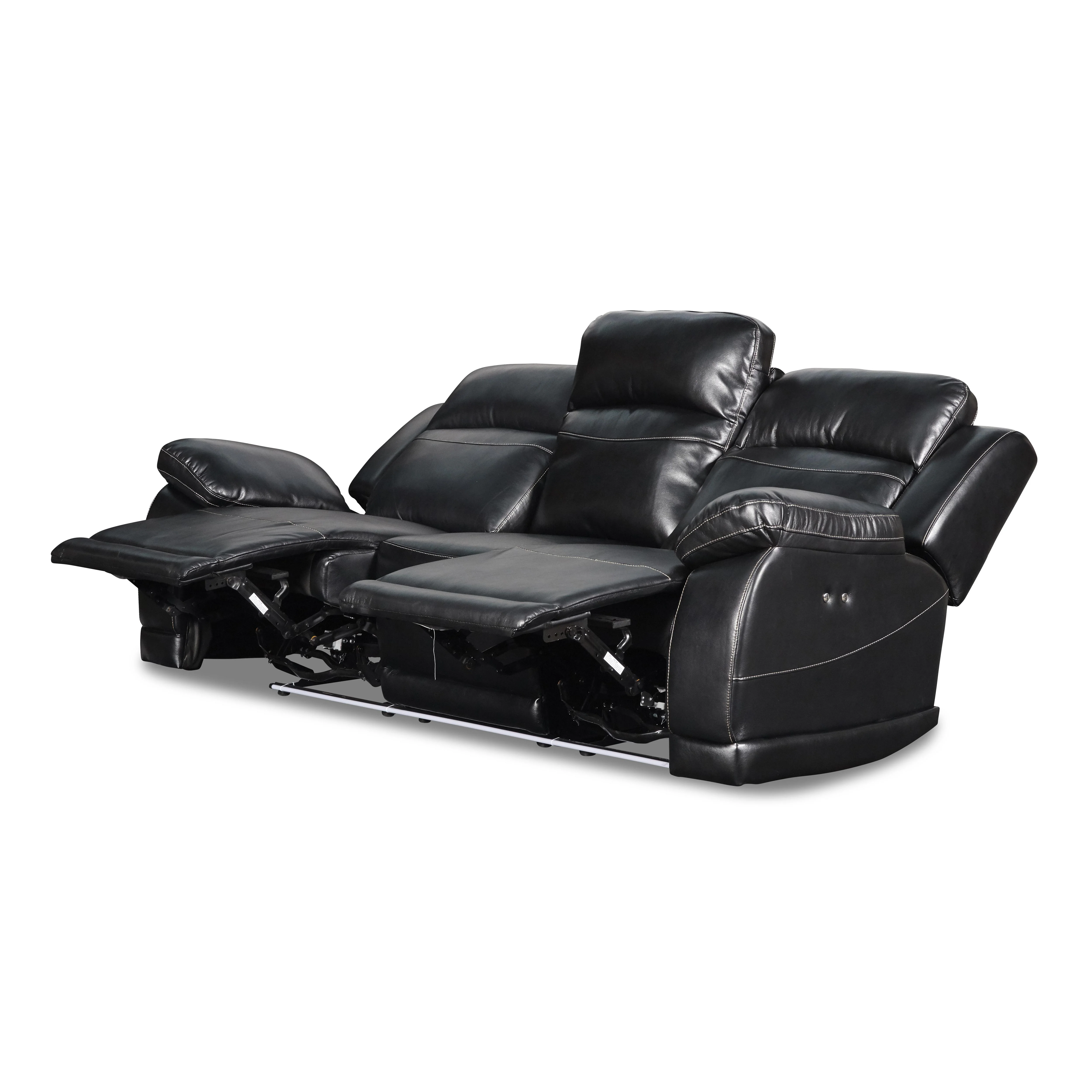 VEGA SOFA W/PWR FR - PREMIER BLACK - Image 6
