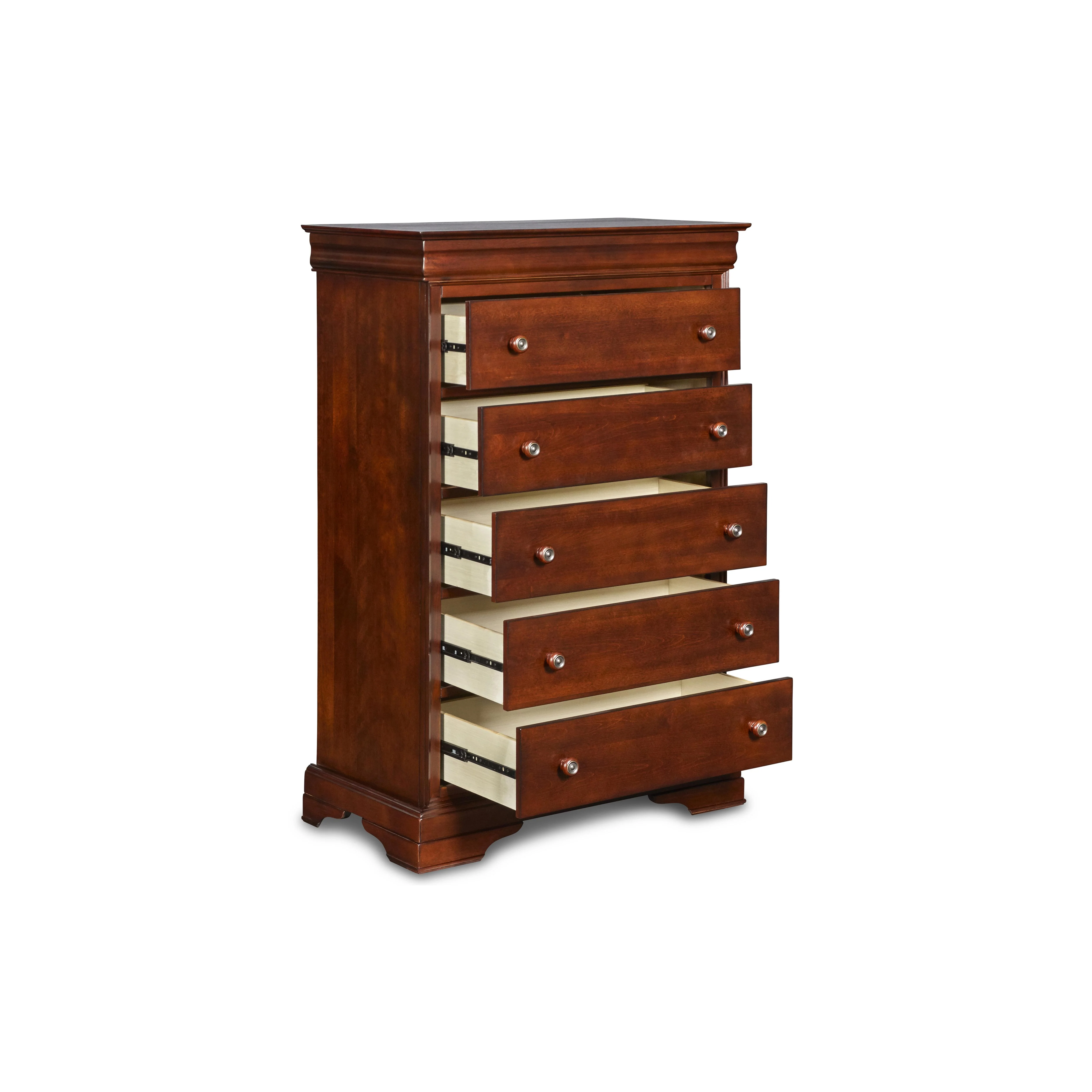 VERSAILLES LIFT TOP CHEST- BORDEAUX - Image 3