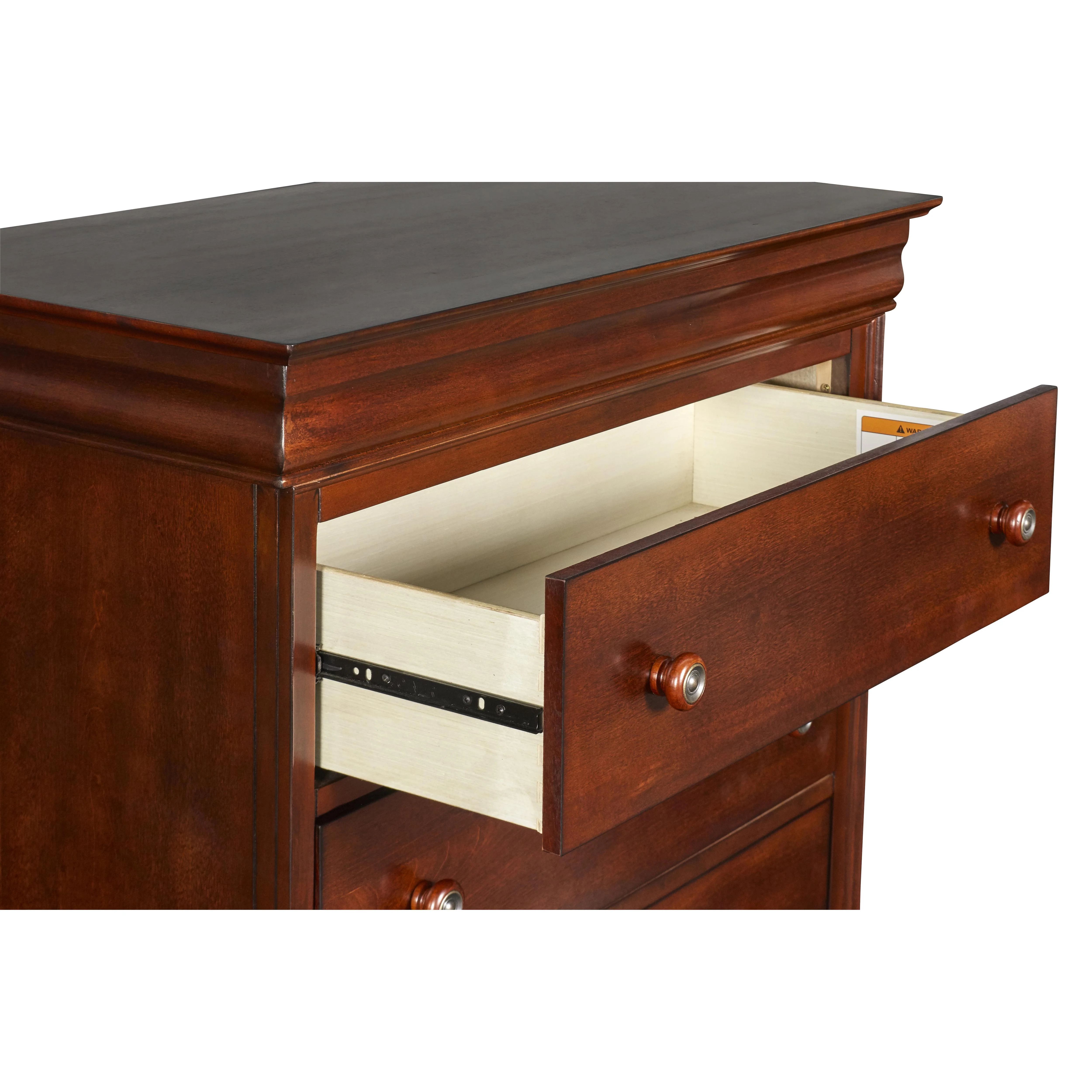 VERSAILLES LIFT TOP CHEST- BORDEAUX - Image 7