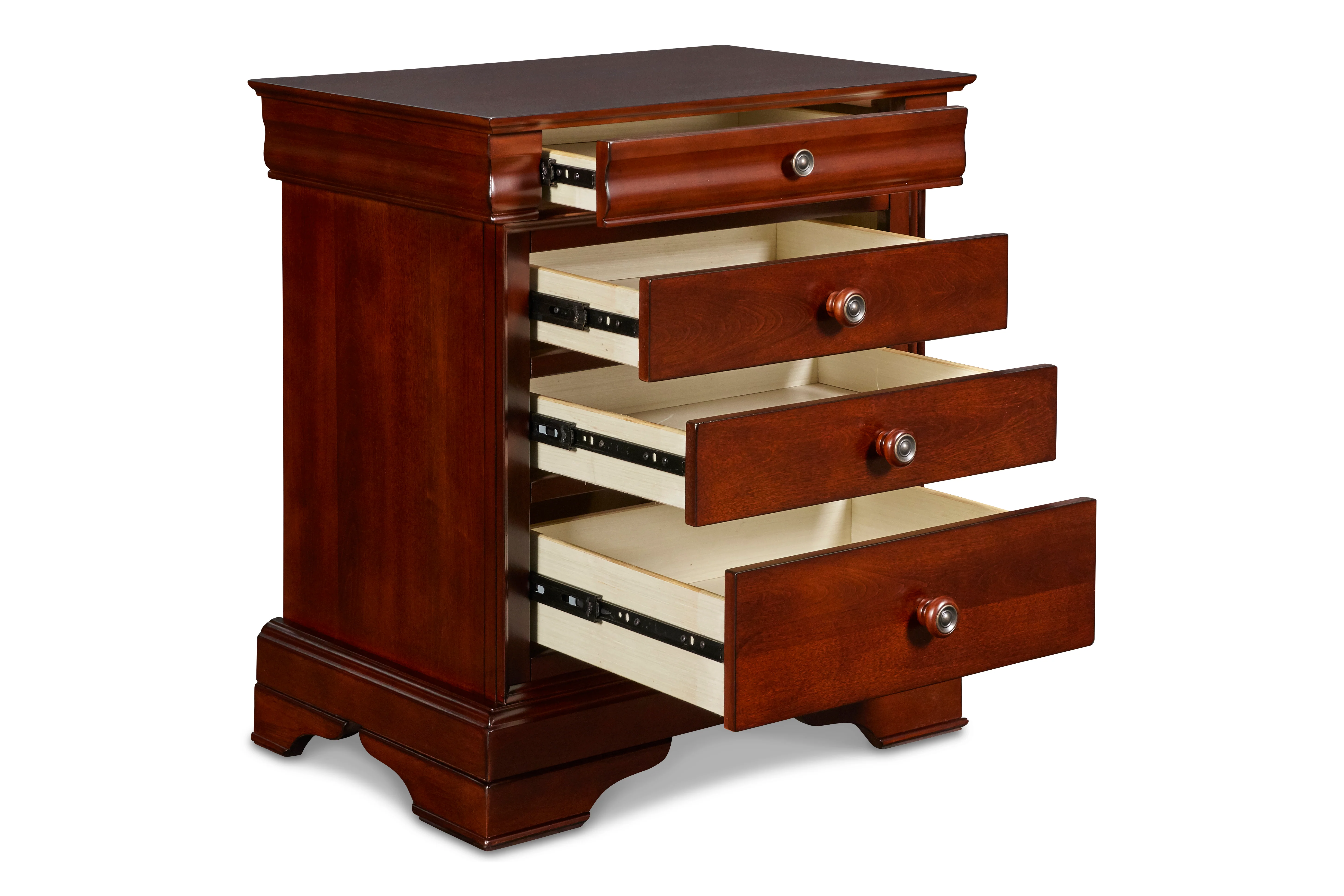 VERSAILLES NIGHTSTAND- BORDEAUX - Image 5