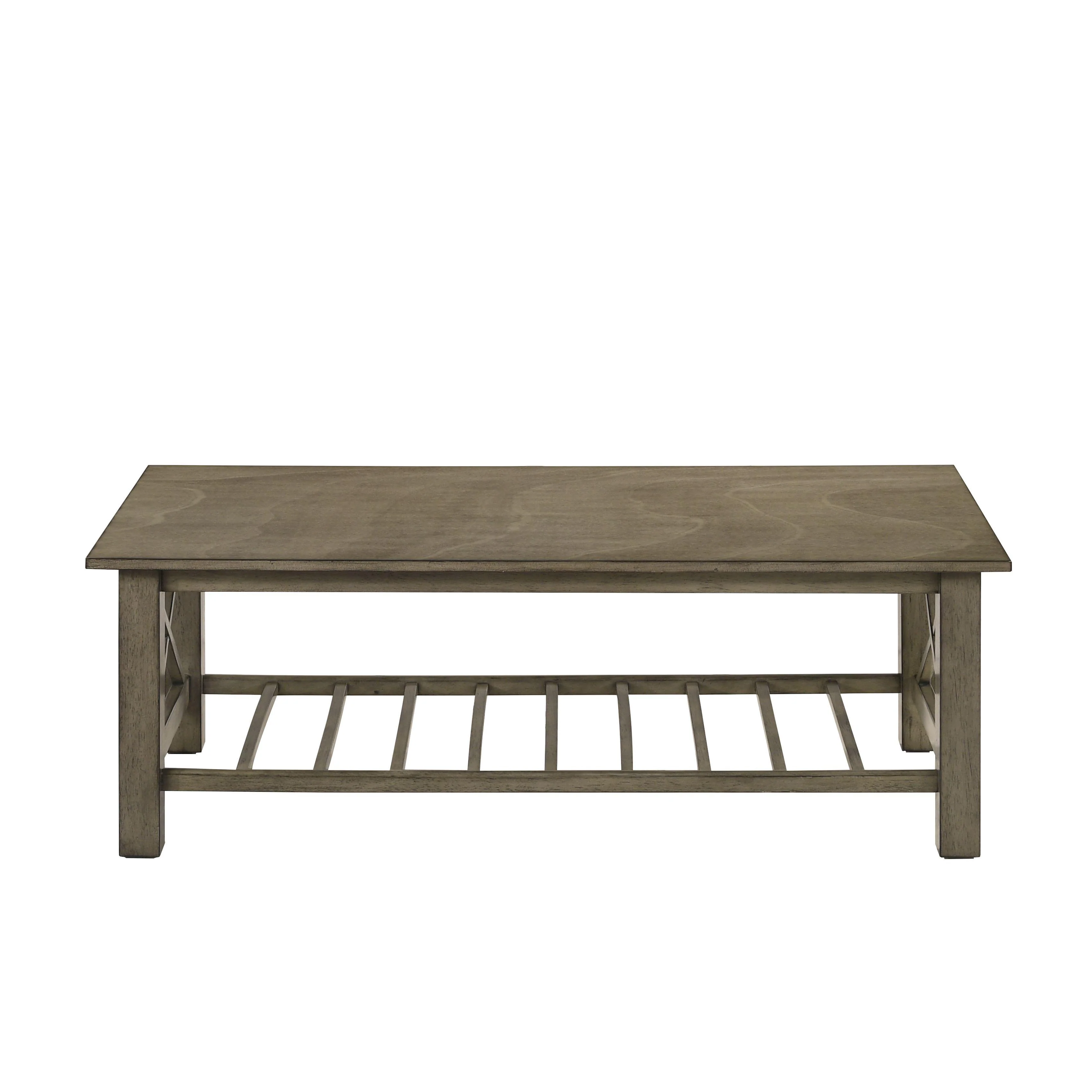 VESTA COFFEE TABLE & 2 END TABLE SET-GRAY - Image 3
