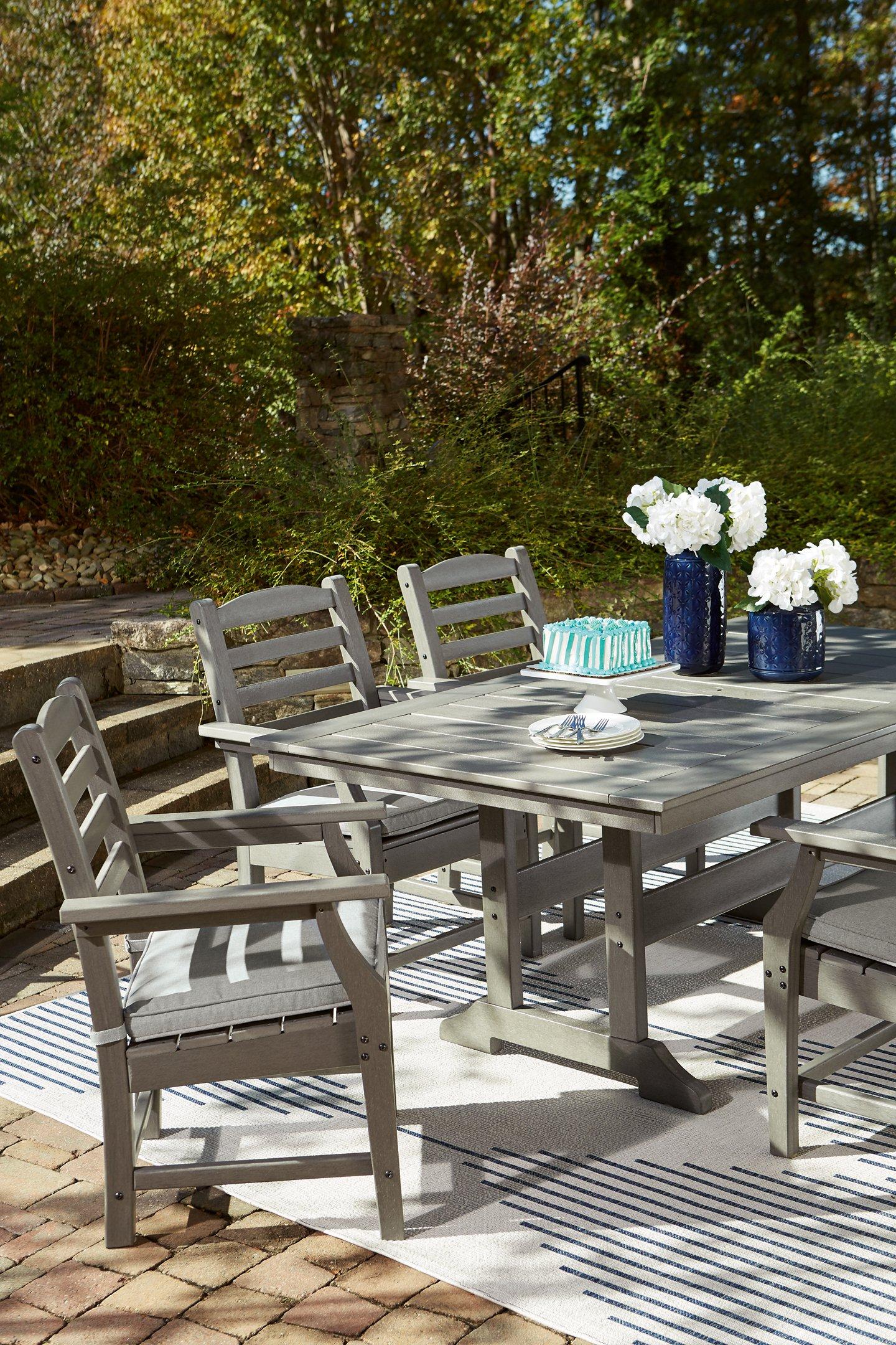 Visola Outdoor Dining Table with 4 Chairs - Image 15