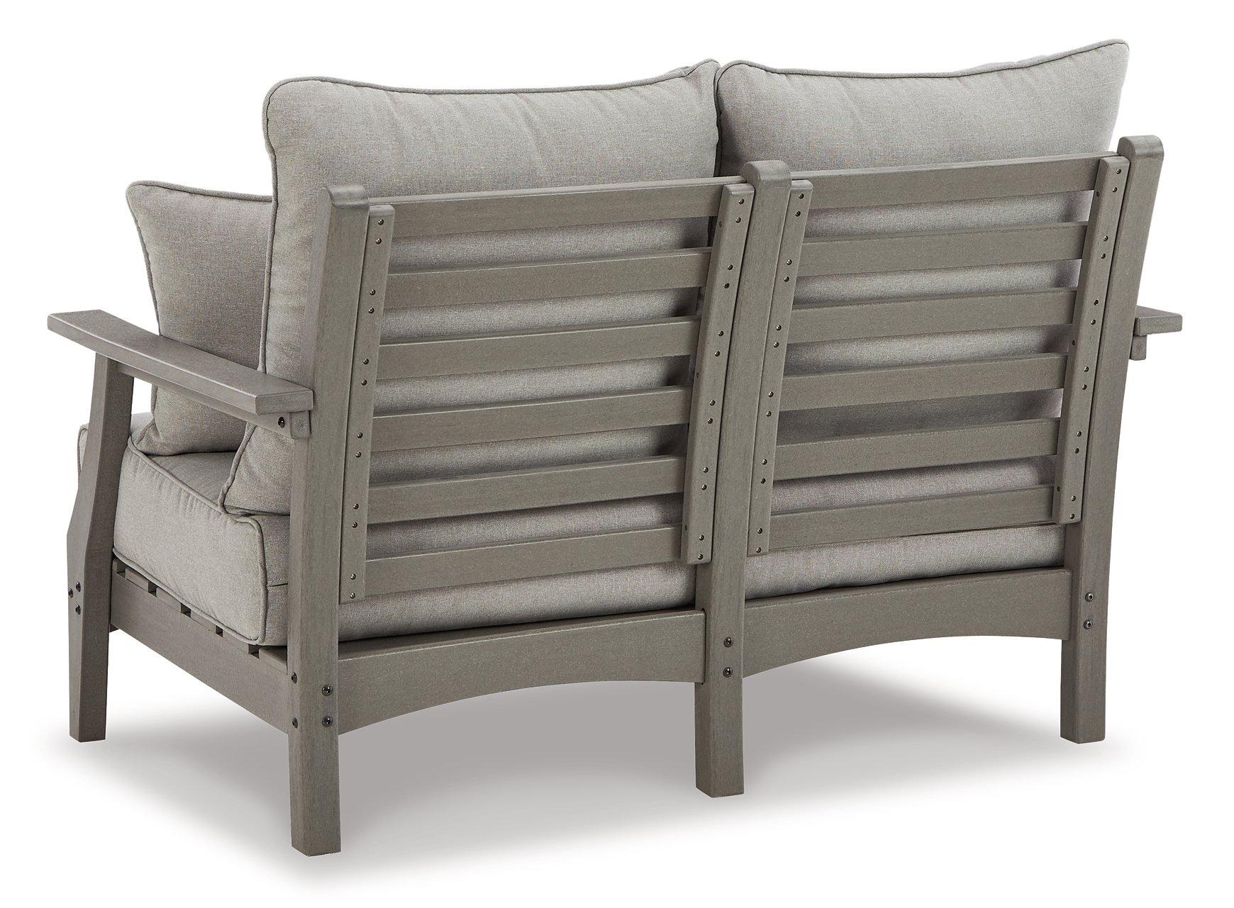 Visola Outdoor Sofa and Loveseat with Coffee Table - Image 8