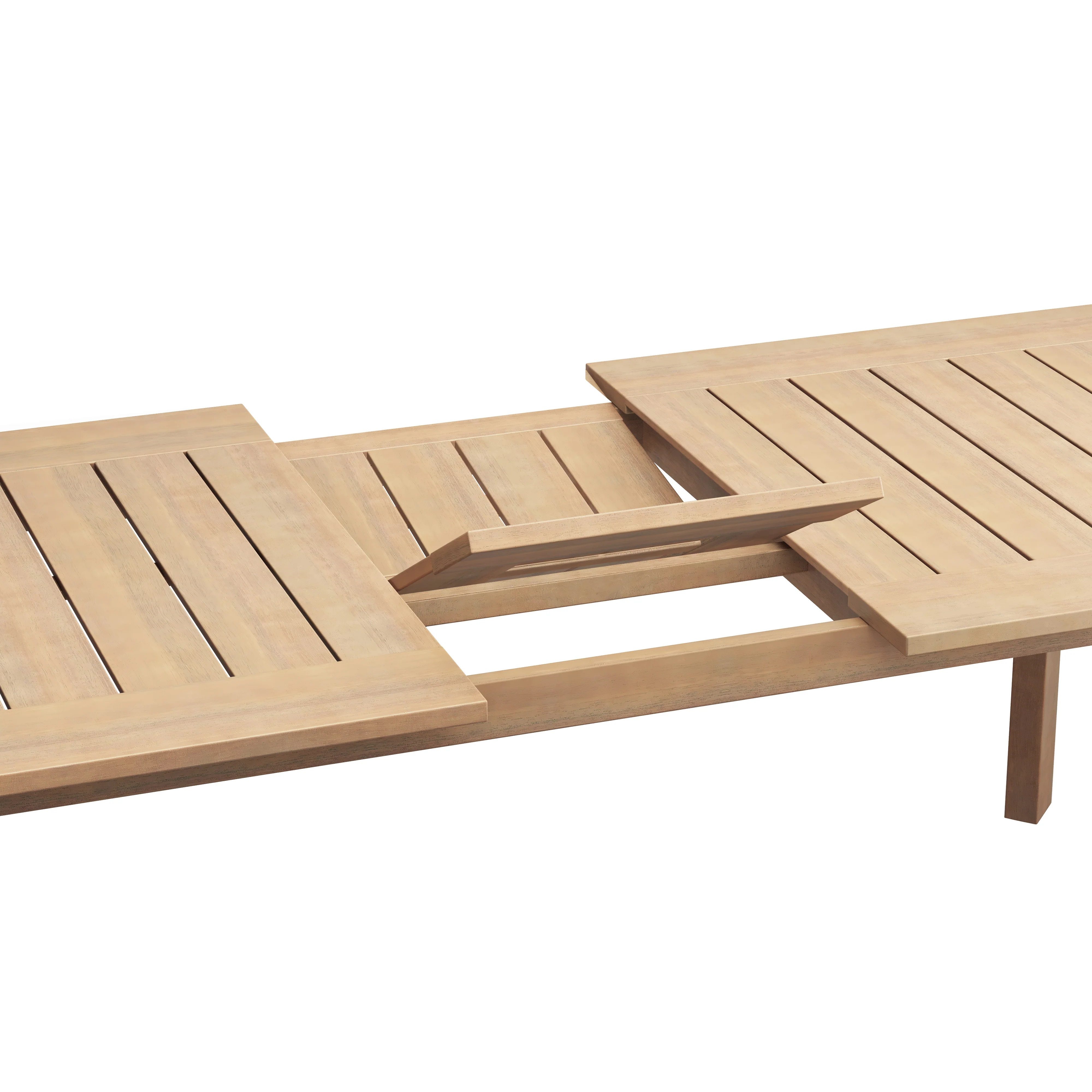 Wesley Patio Dining Table W/Self Storing Leaf - Image 6