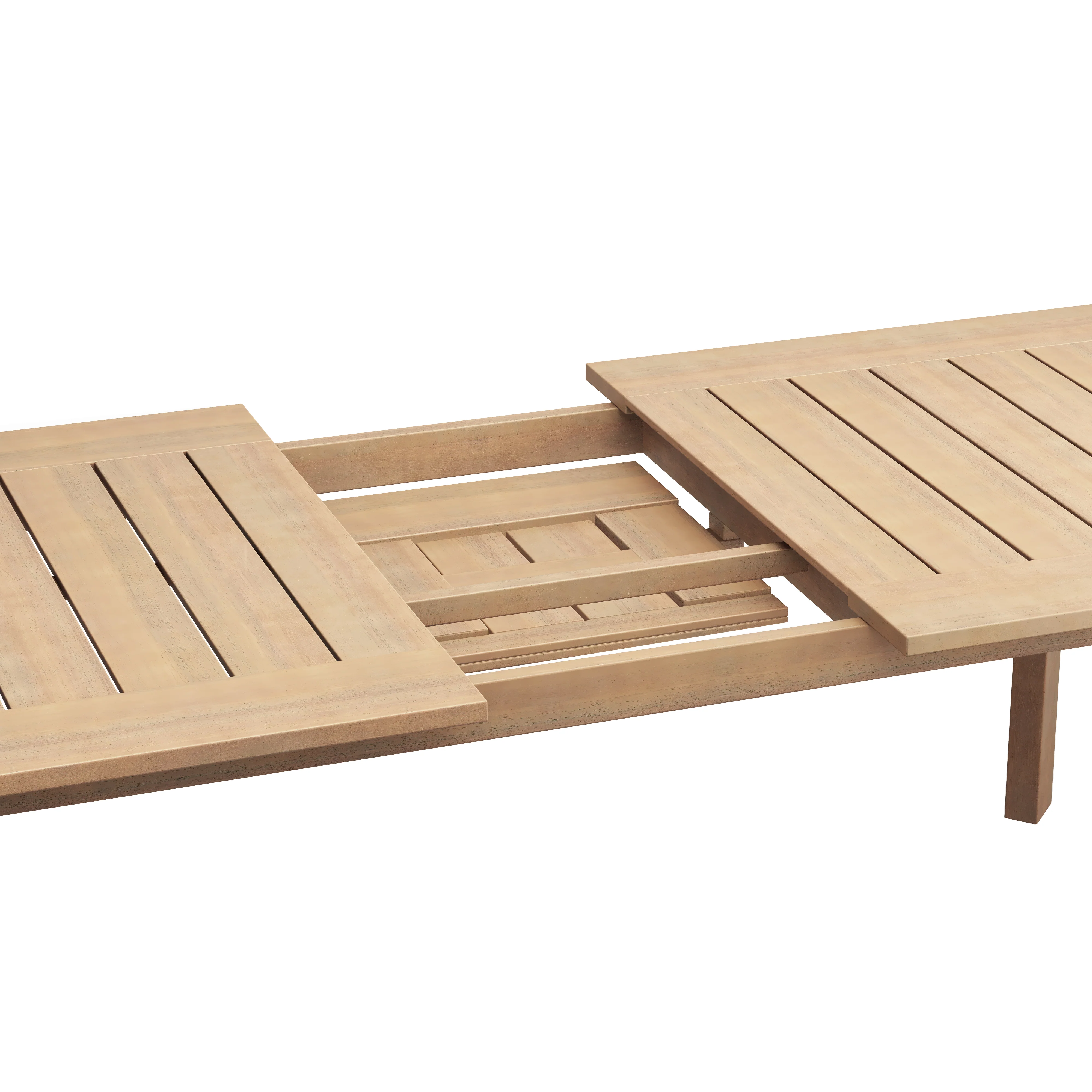 Wesley Patio Dining Table W/Self Storing Leaf - Image 7