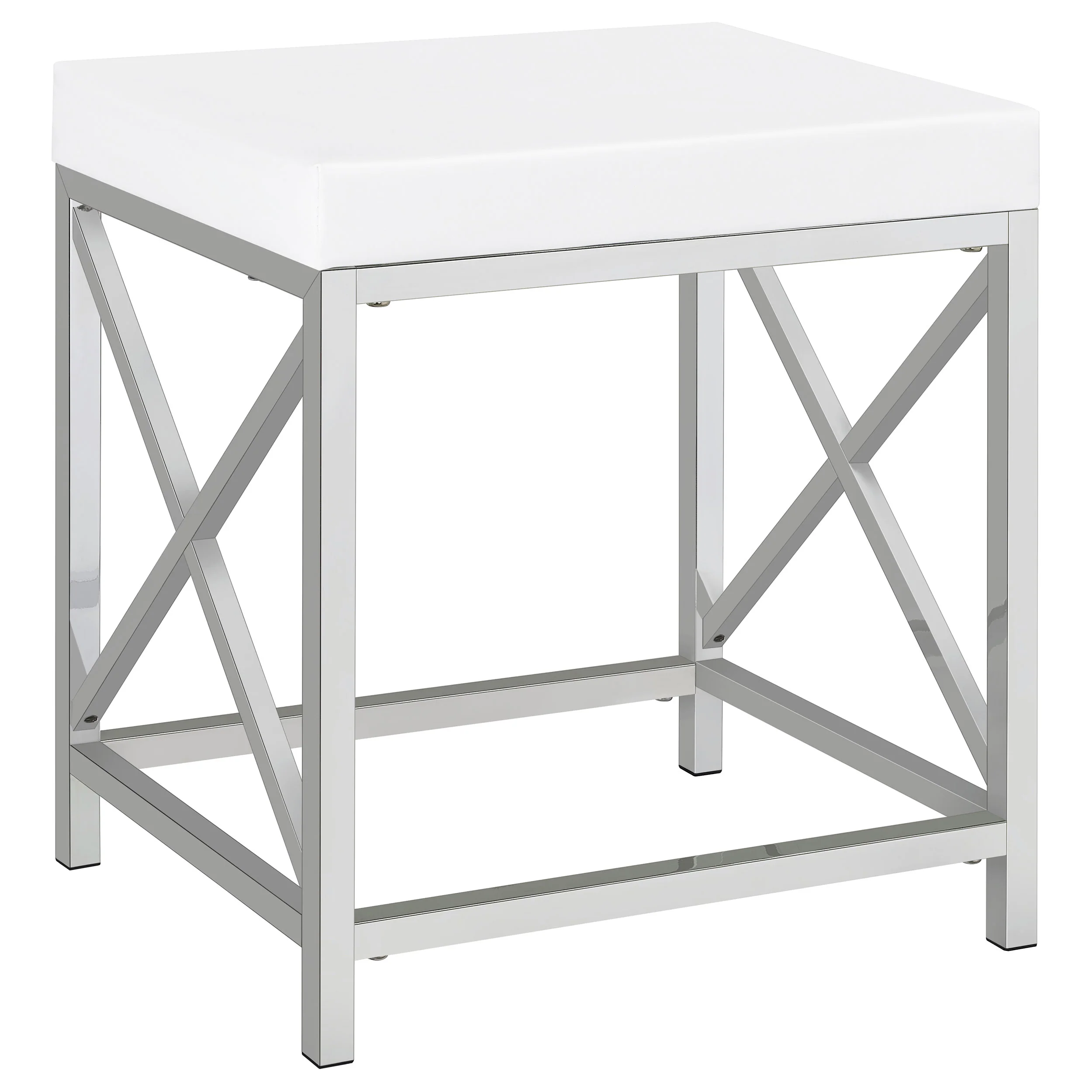 Eliza Makeup Vanity Table with LED Mirror and Stool - Image 10