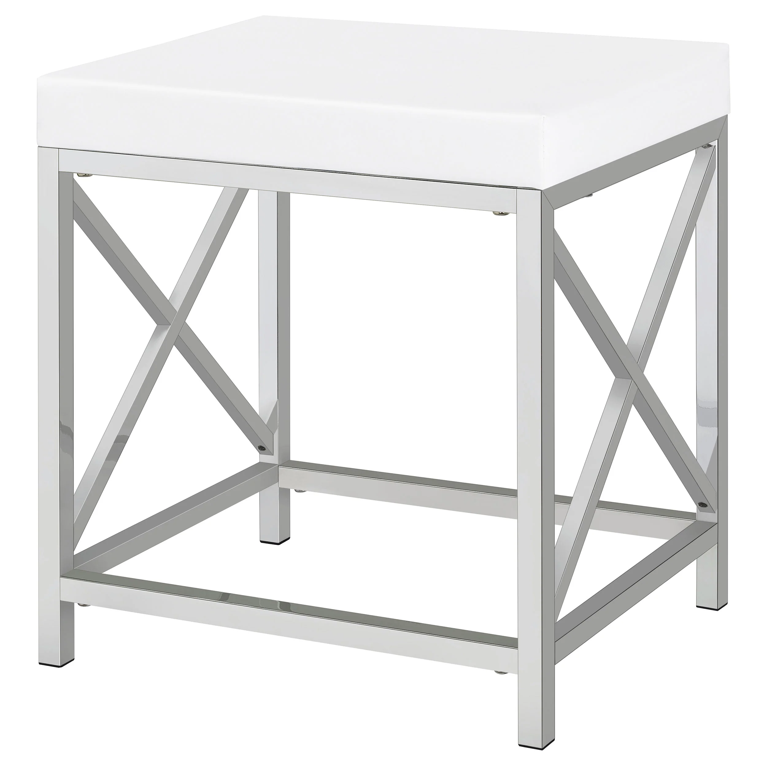 Eliza Makeup Vanity Table with LED Mirror and Stool - Image 12