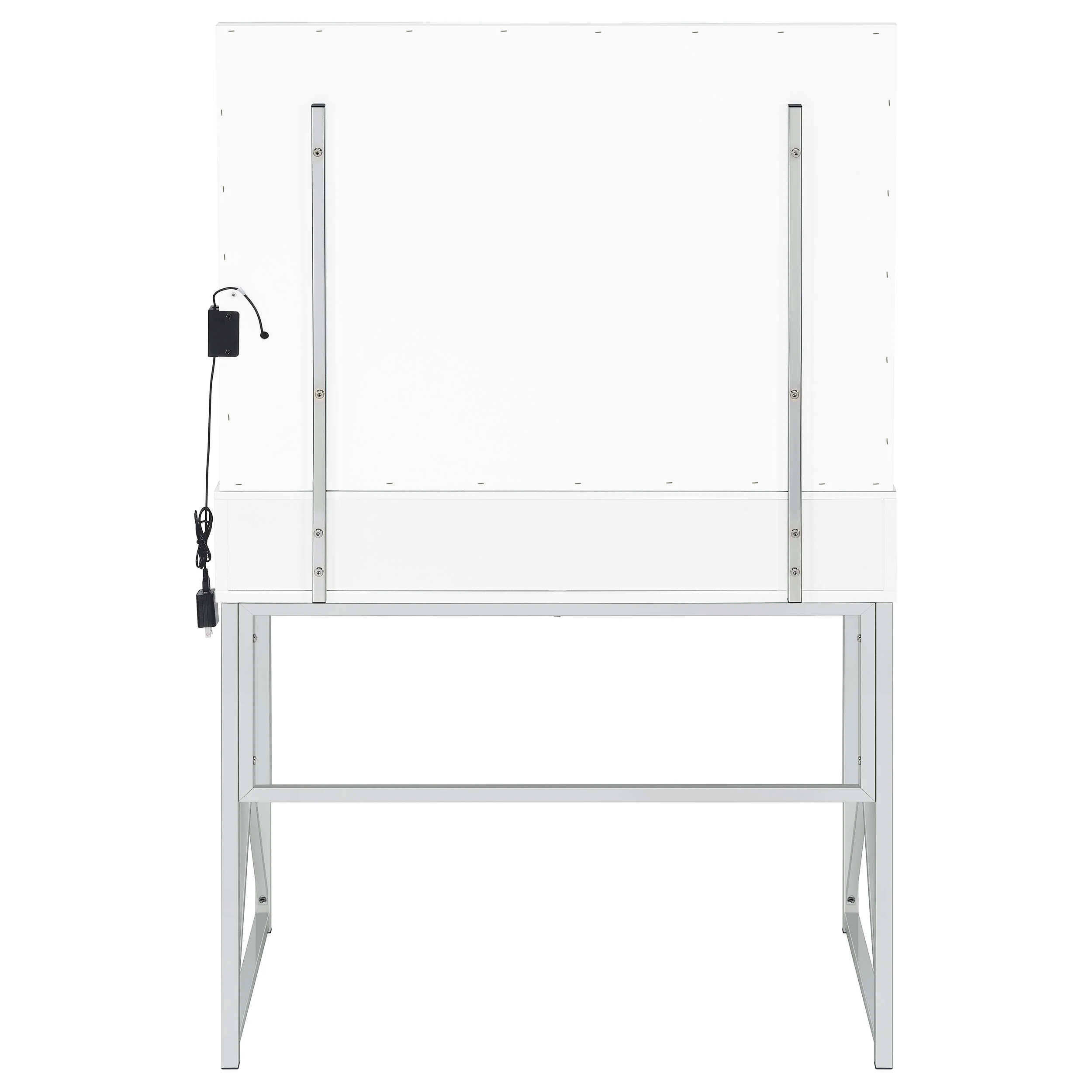 Eliza Makeup Vanity Table with LED Mirror and Stool - Image 8