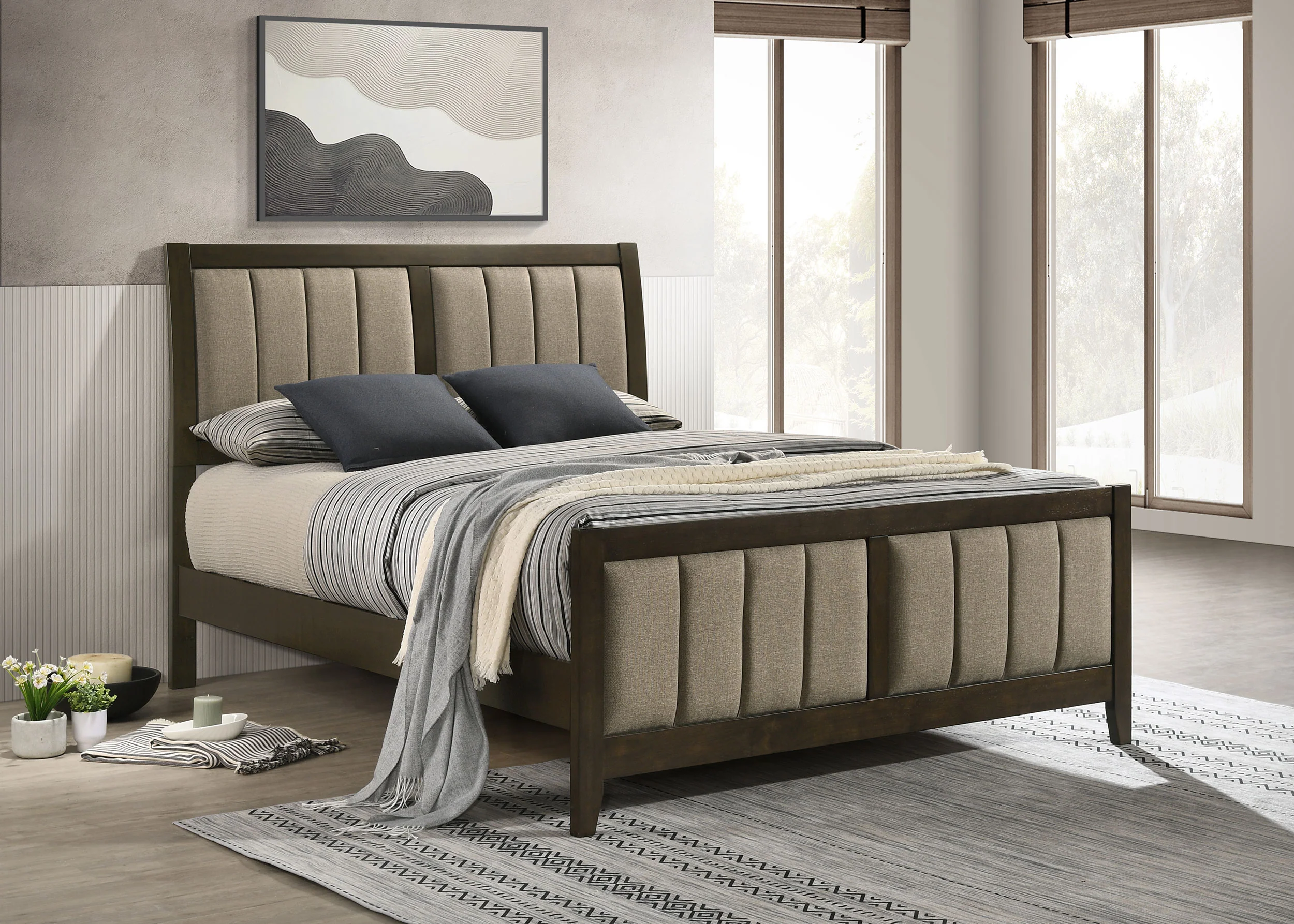 Wilkes Panel Bed - Image 2