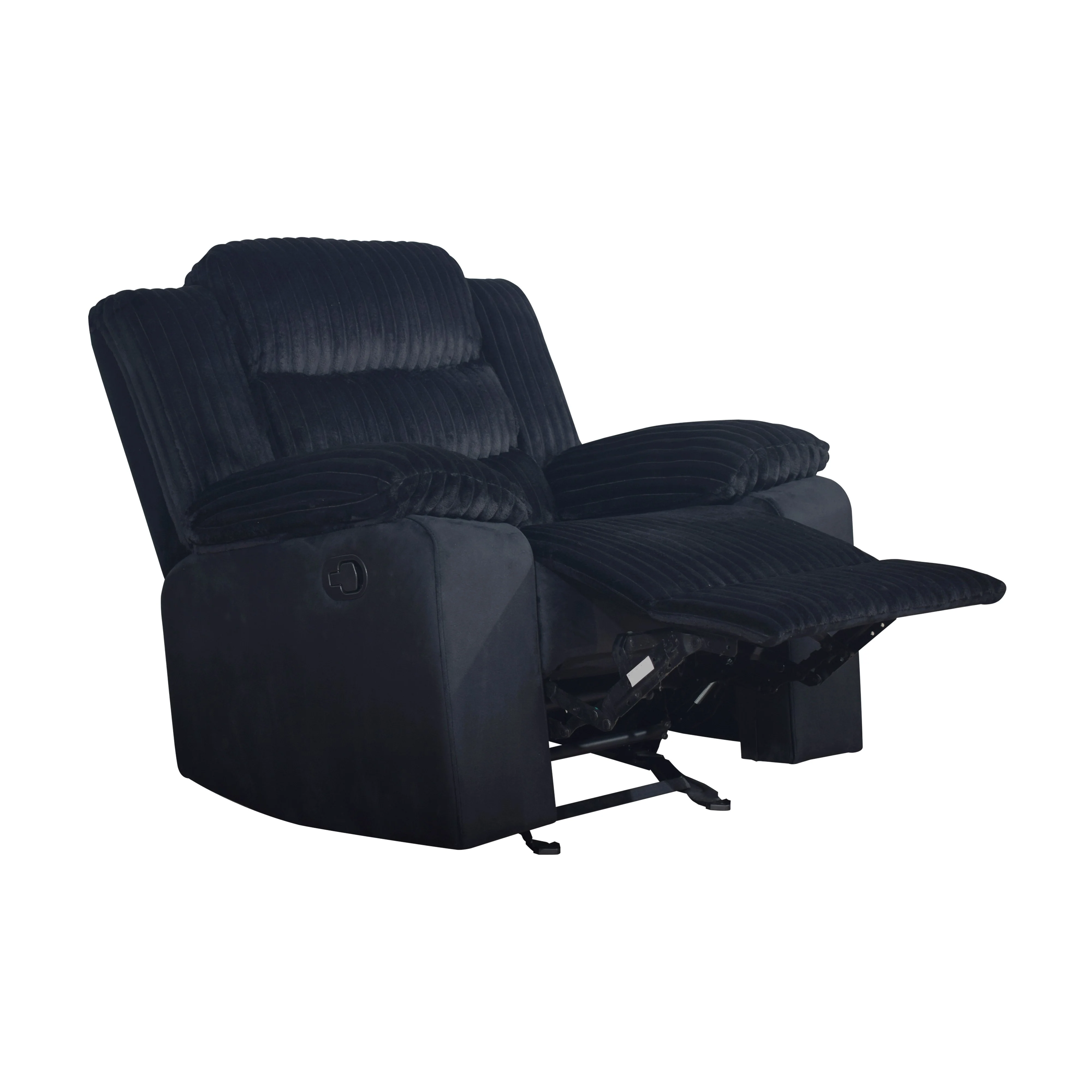 Willow Glider Recliner-Black - Image 3