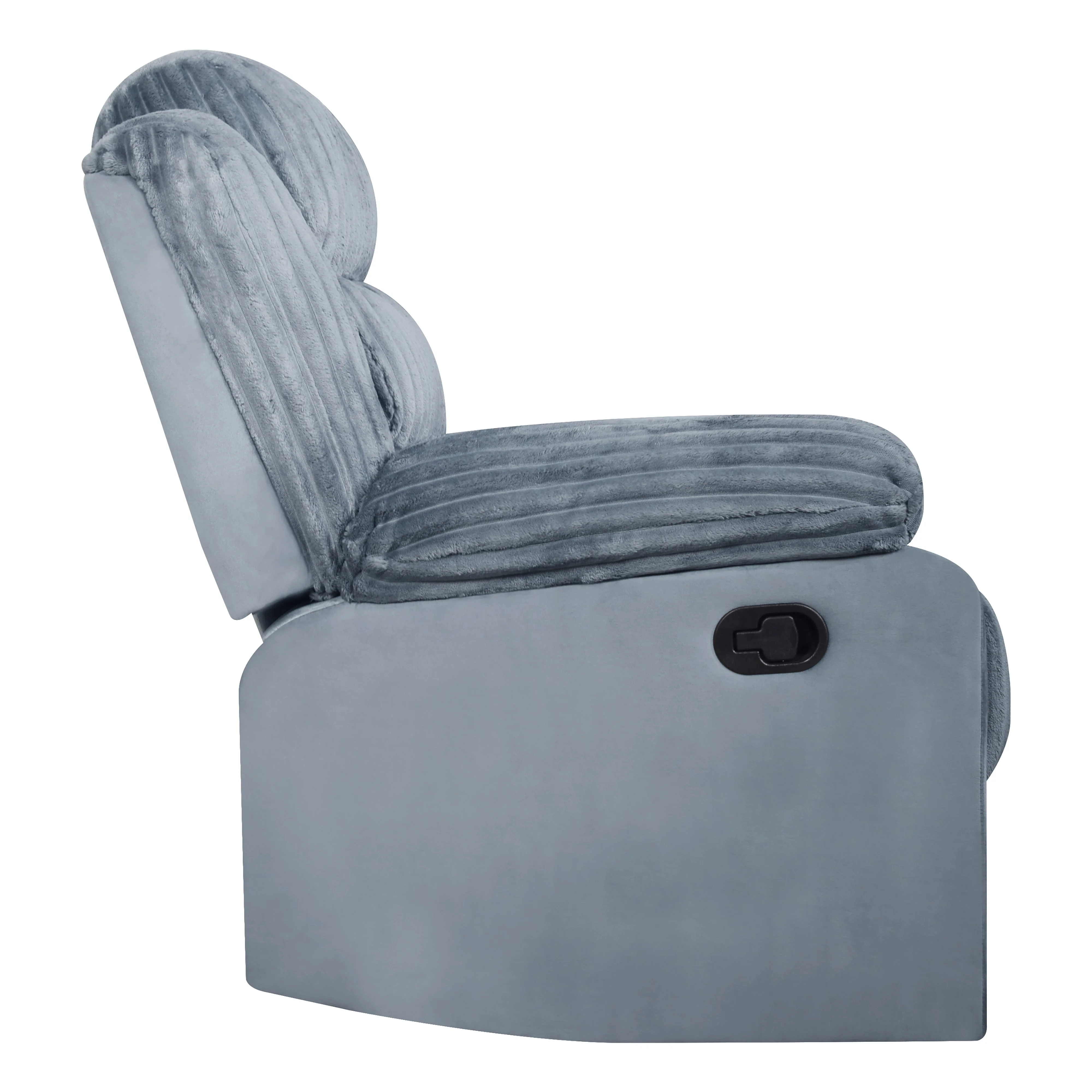 Willow Sofa W/Dual Recliner-Gray - Image 4
