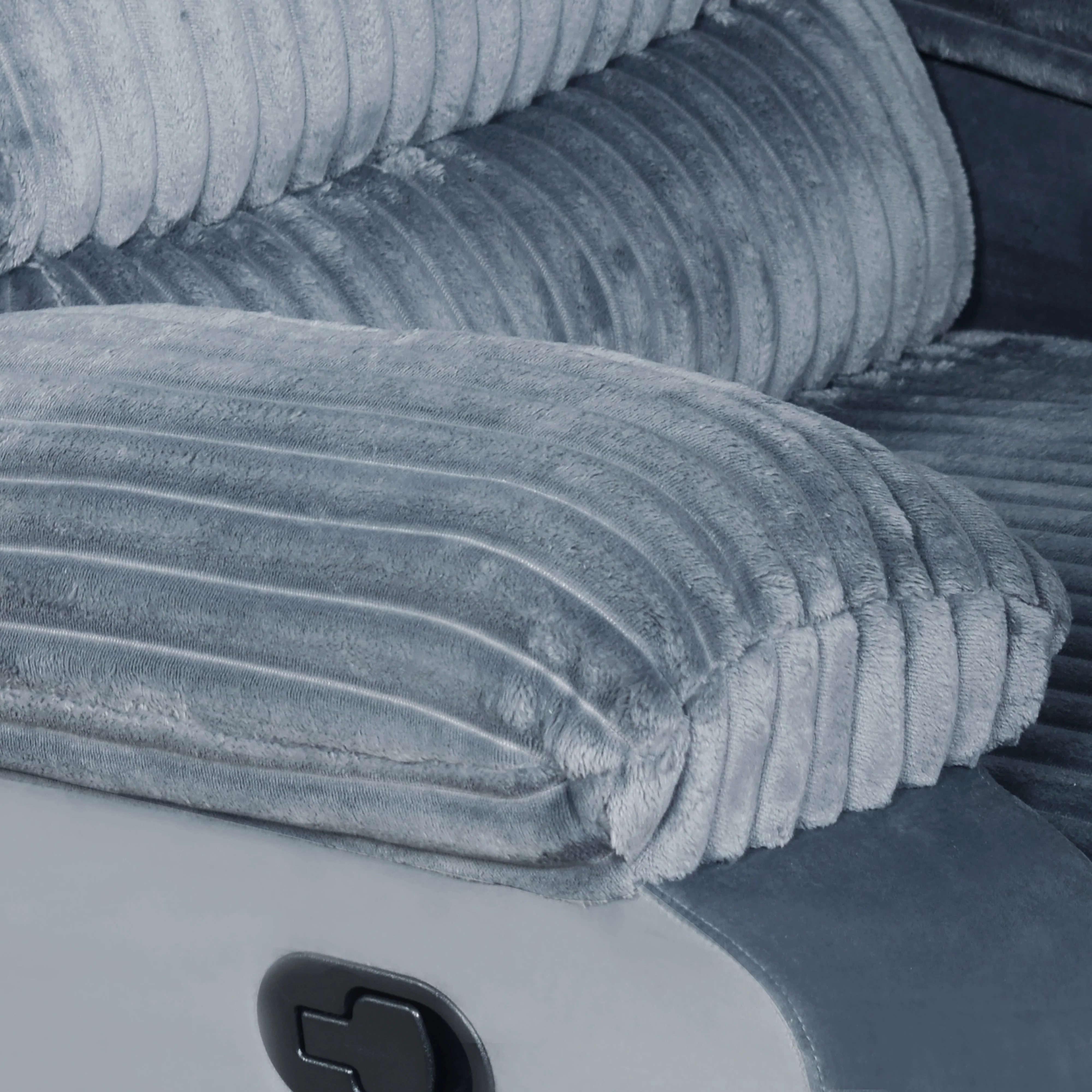 Willow Sofa W/Dual Recliner-Gray - Image 5