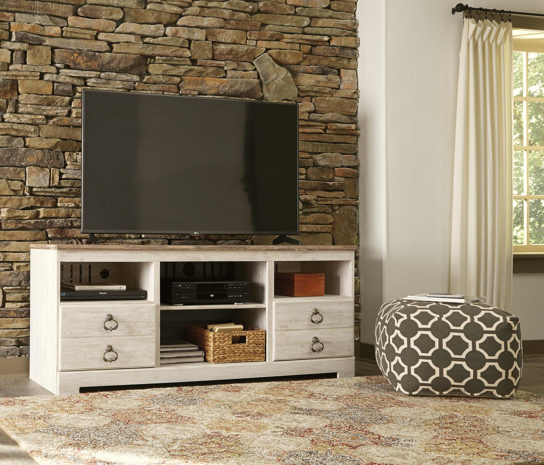 Willowton 4-Piece Entertainment Center with Electric Fireplace - Image 11