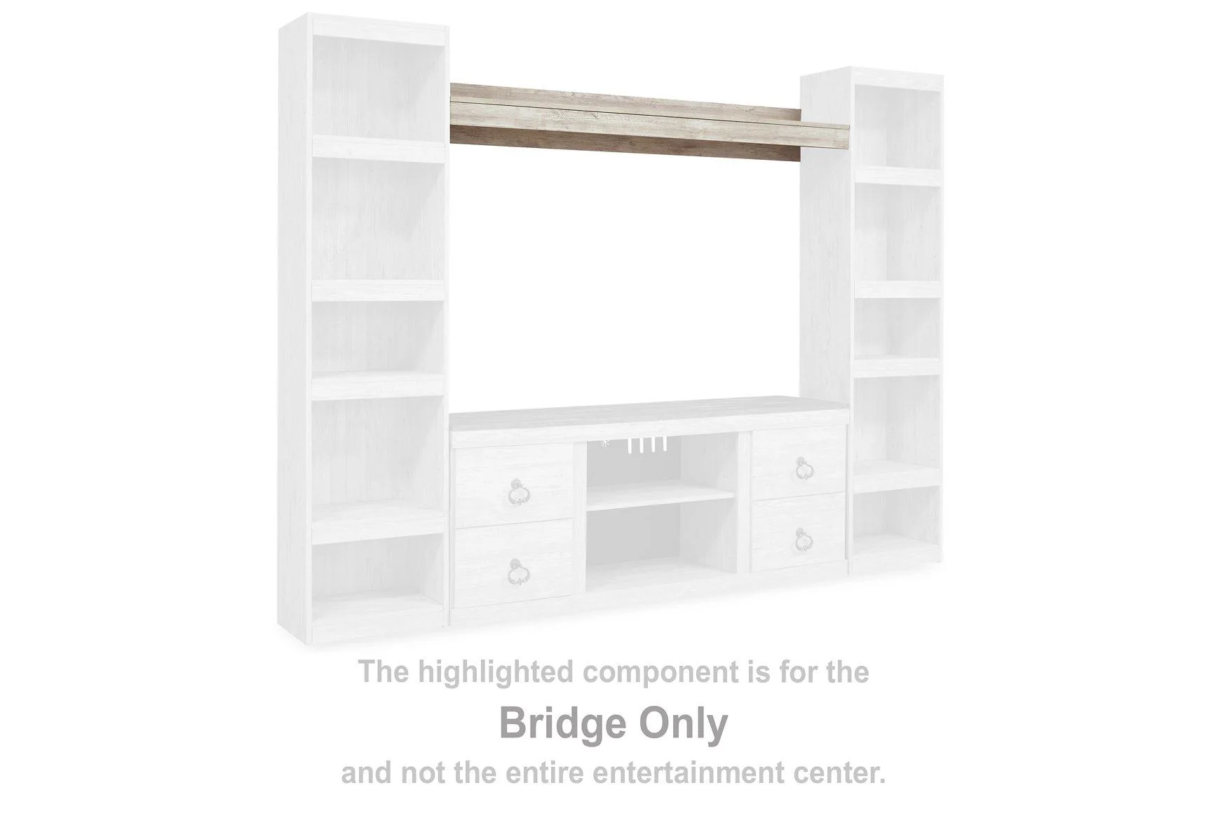 Willowton 4-Piece Entertainment Center with Electric Fireplace - Image 33