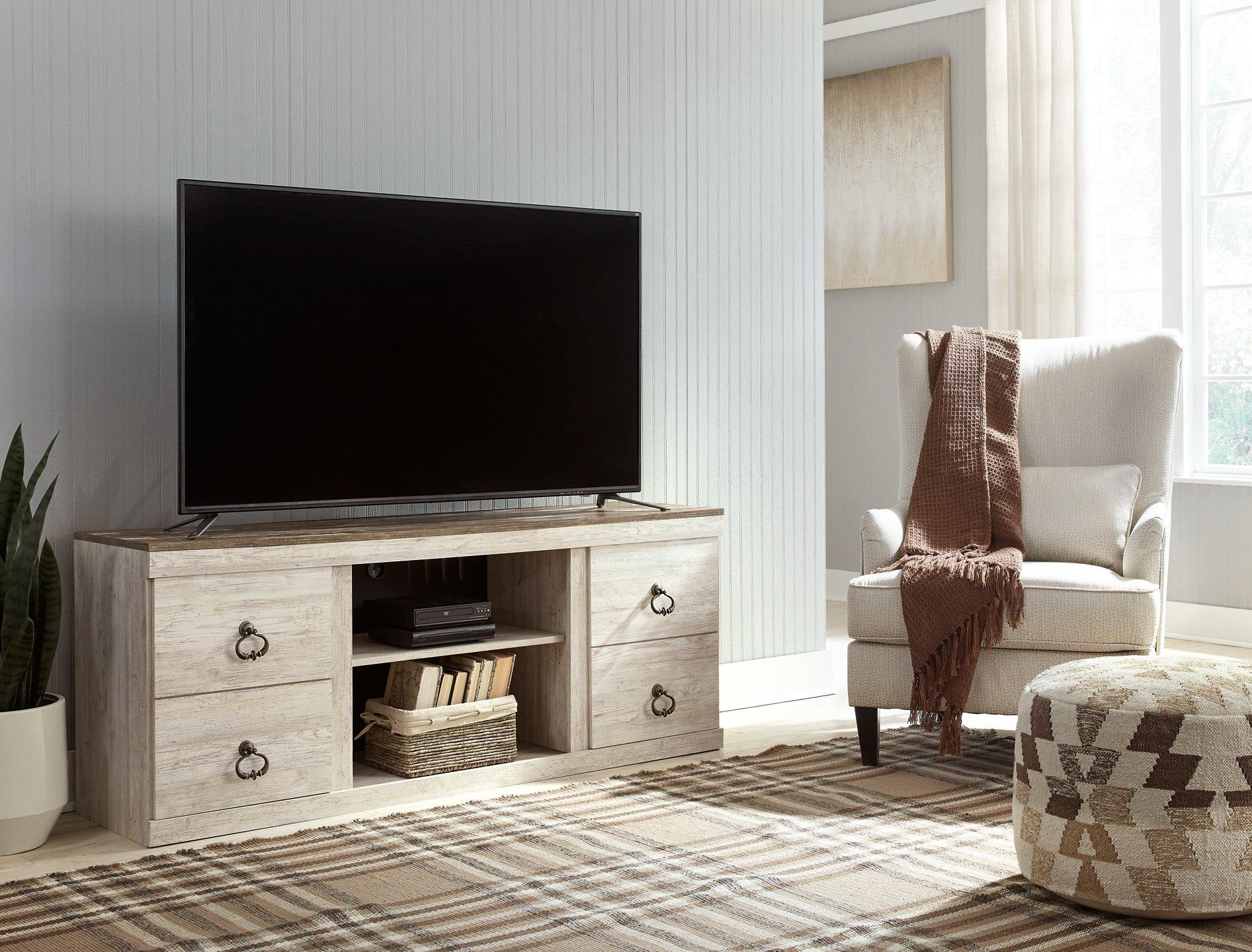 Willowton 4-Piece Entertainment Center with Electric Fireplace - Image 35