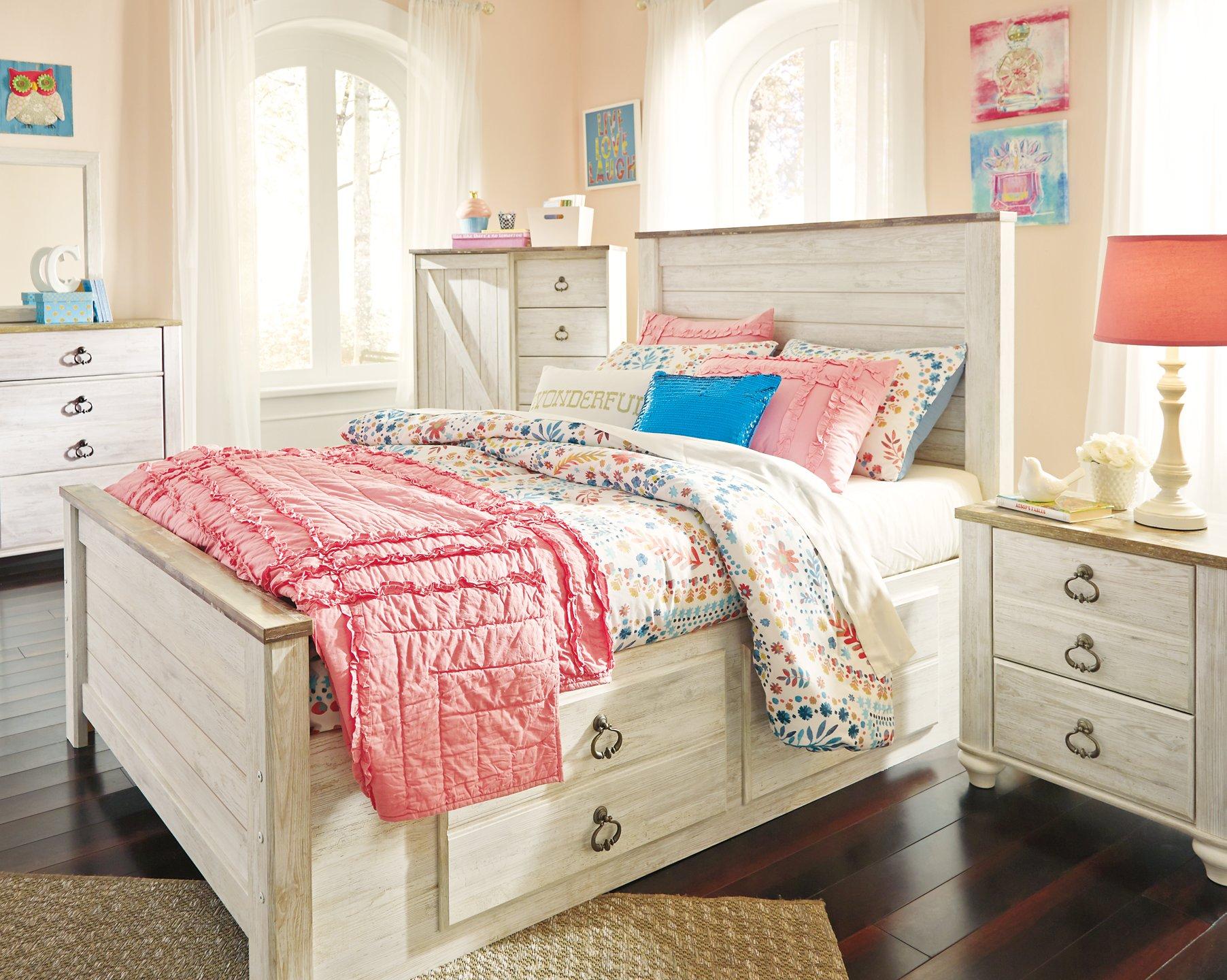Willowton Bed with 2 Storage Drawers - Image 25