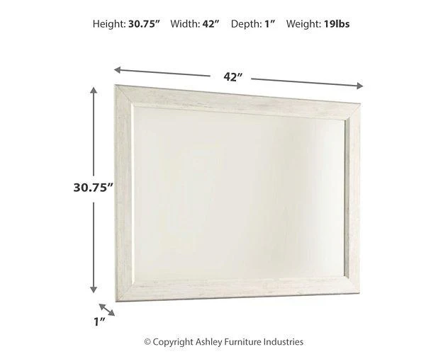 Willowton Bedroom Mirror - Image 5