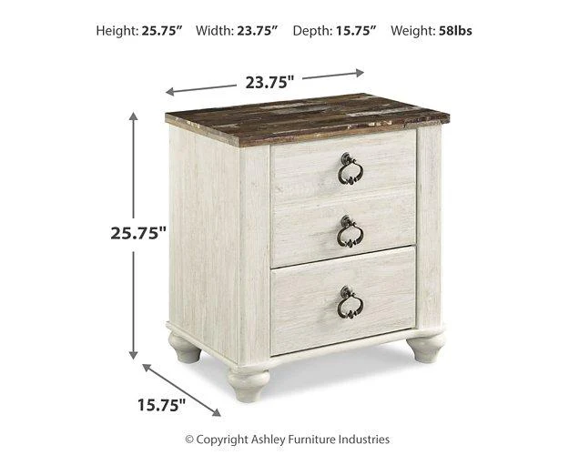 Willowton Nightstand - Image 6