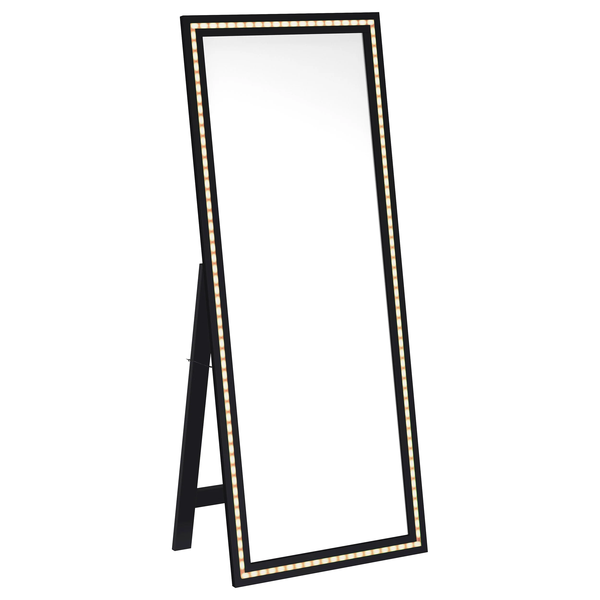 Windrose Standing Mirror with LED Lighting - Image 5