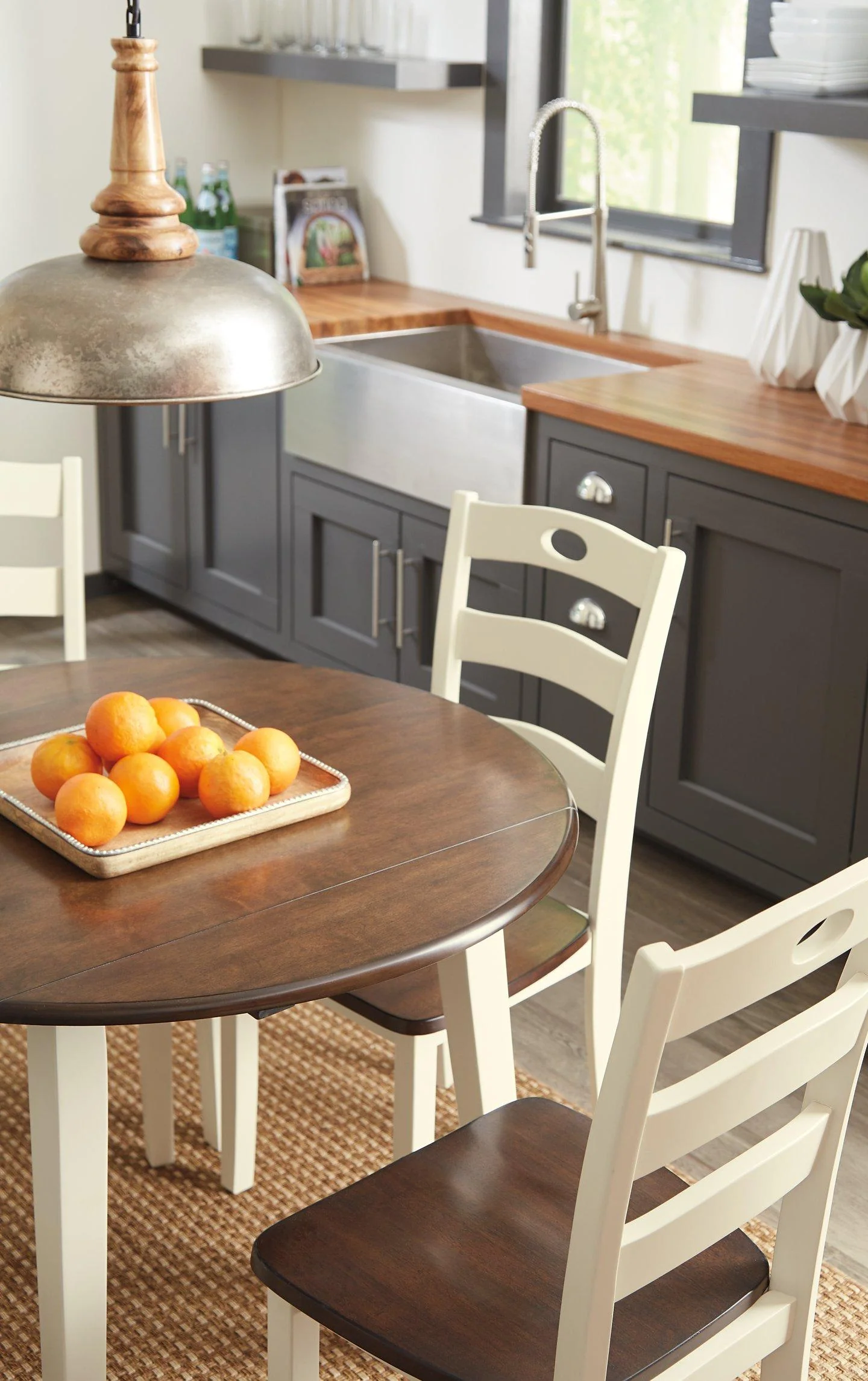 Woodanville Dining Drop Leaf Table - Image 8