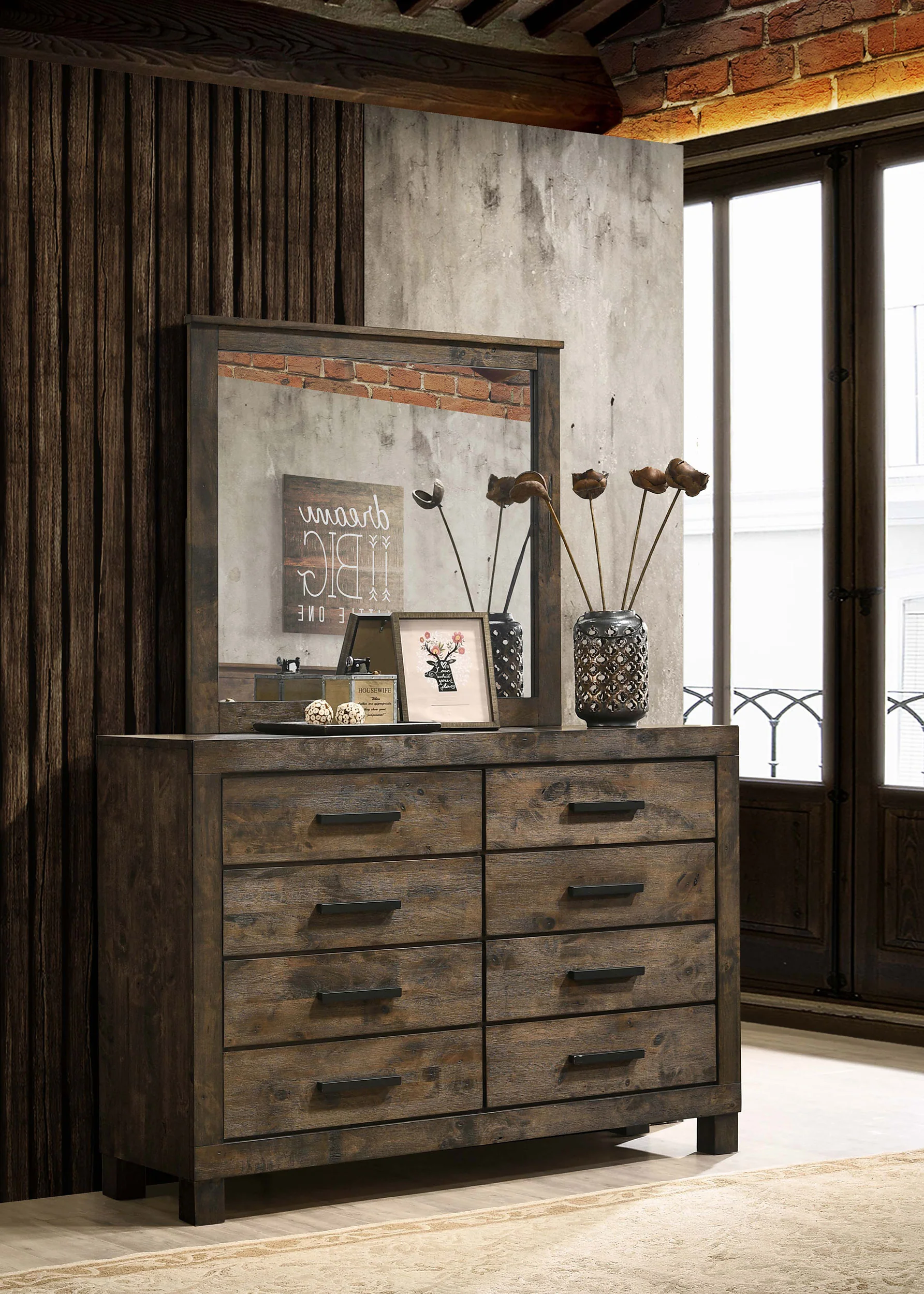 Woodmont Dresser with Mirror - Image 2