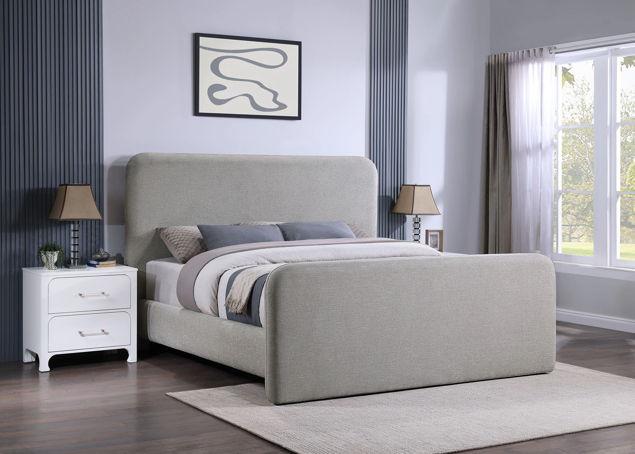 Wren Panel Platform Bed - Image 11
