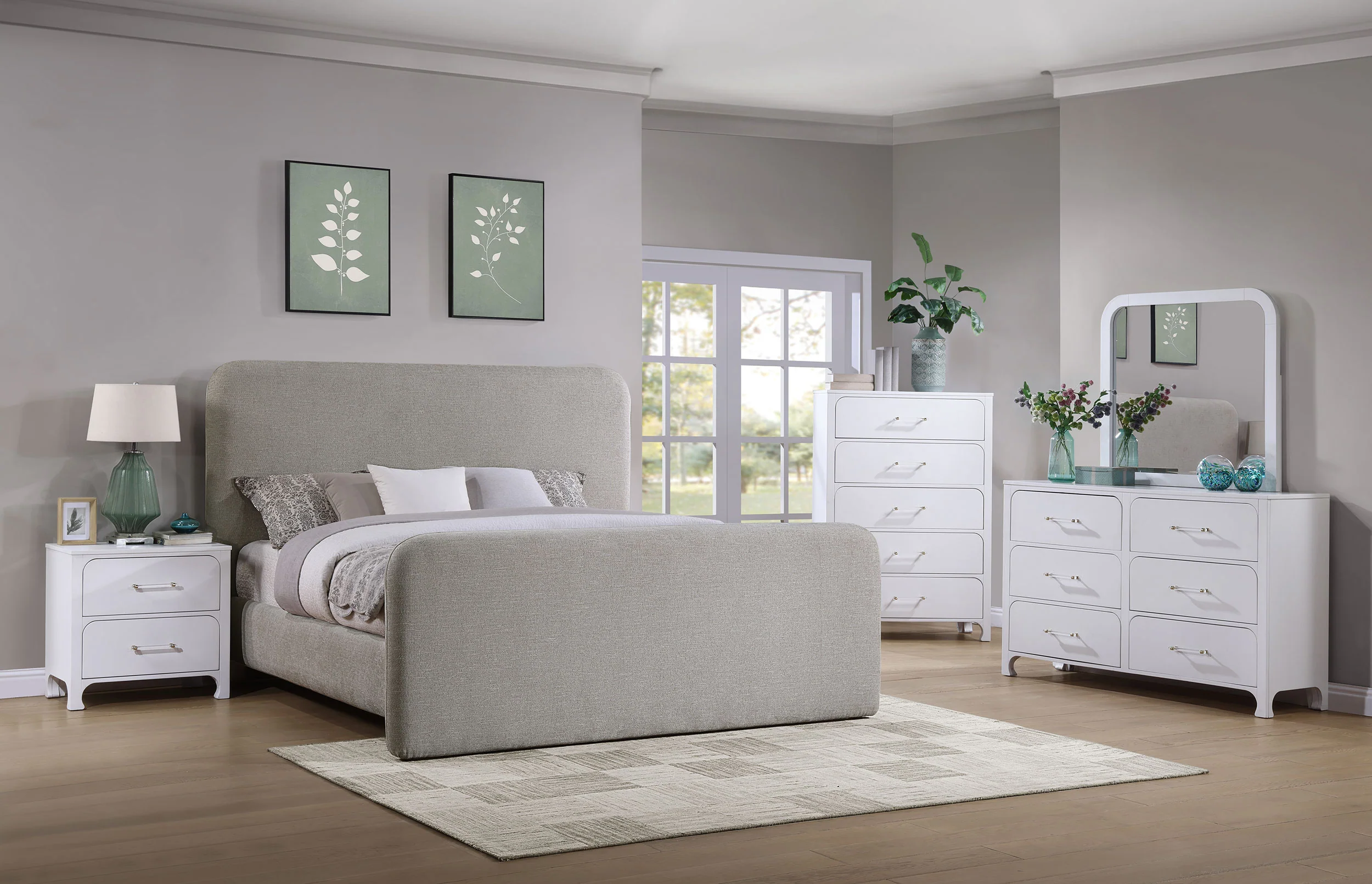 Wren Panel Platform Bed - Image 17
