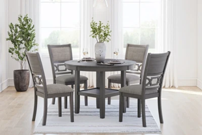 Wrenning Dining Table and 4 Chairs (Set of 5) - Image 2