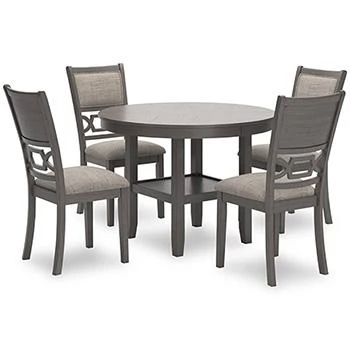 Wrenning Dining Table and 4 Chairs (Set of 5) - Image 3
