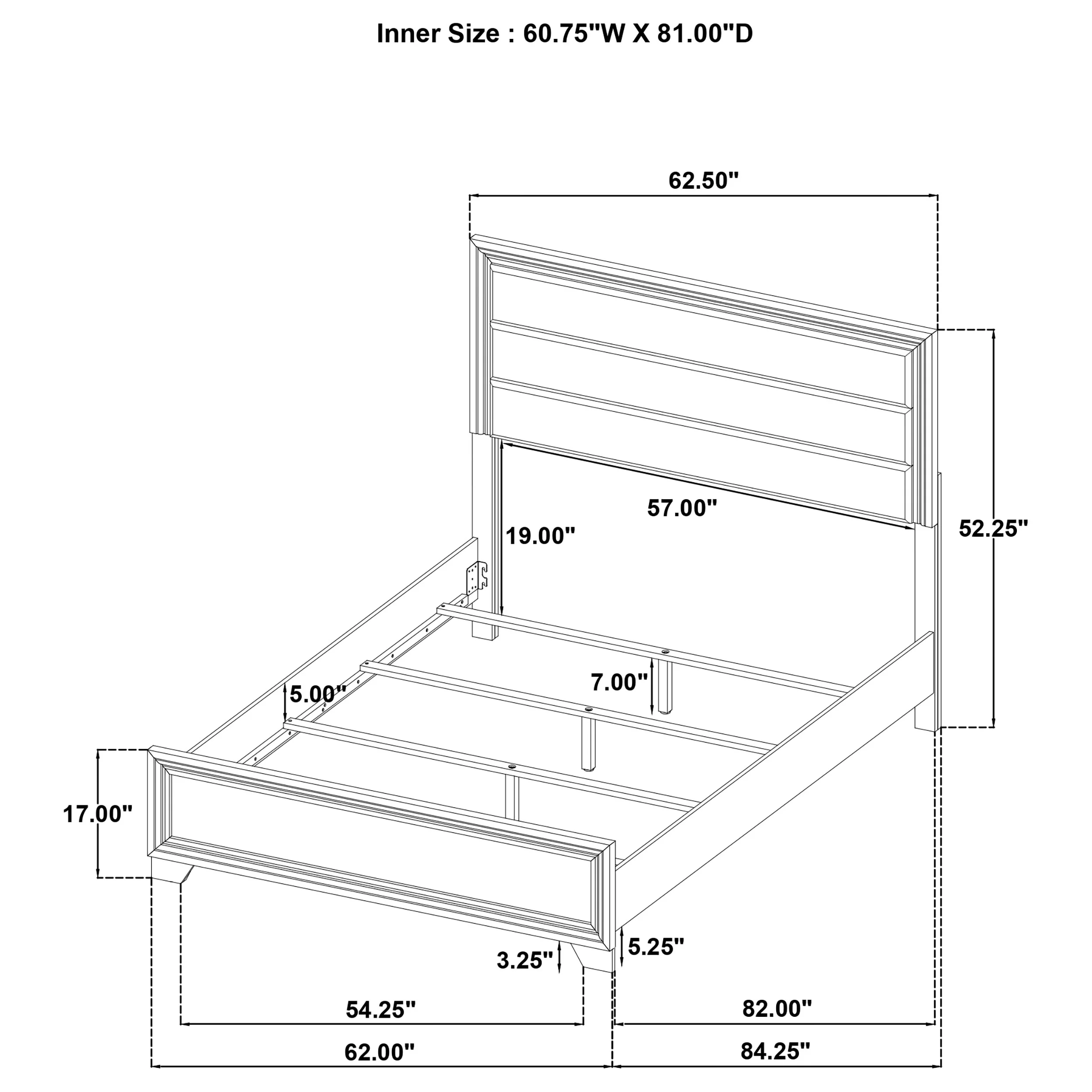 Wright Panel Bed - Image 9