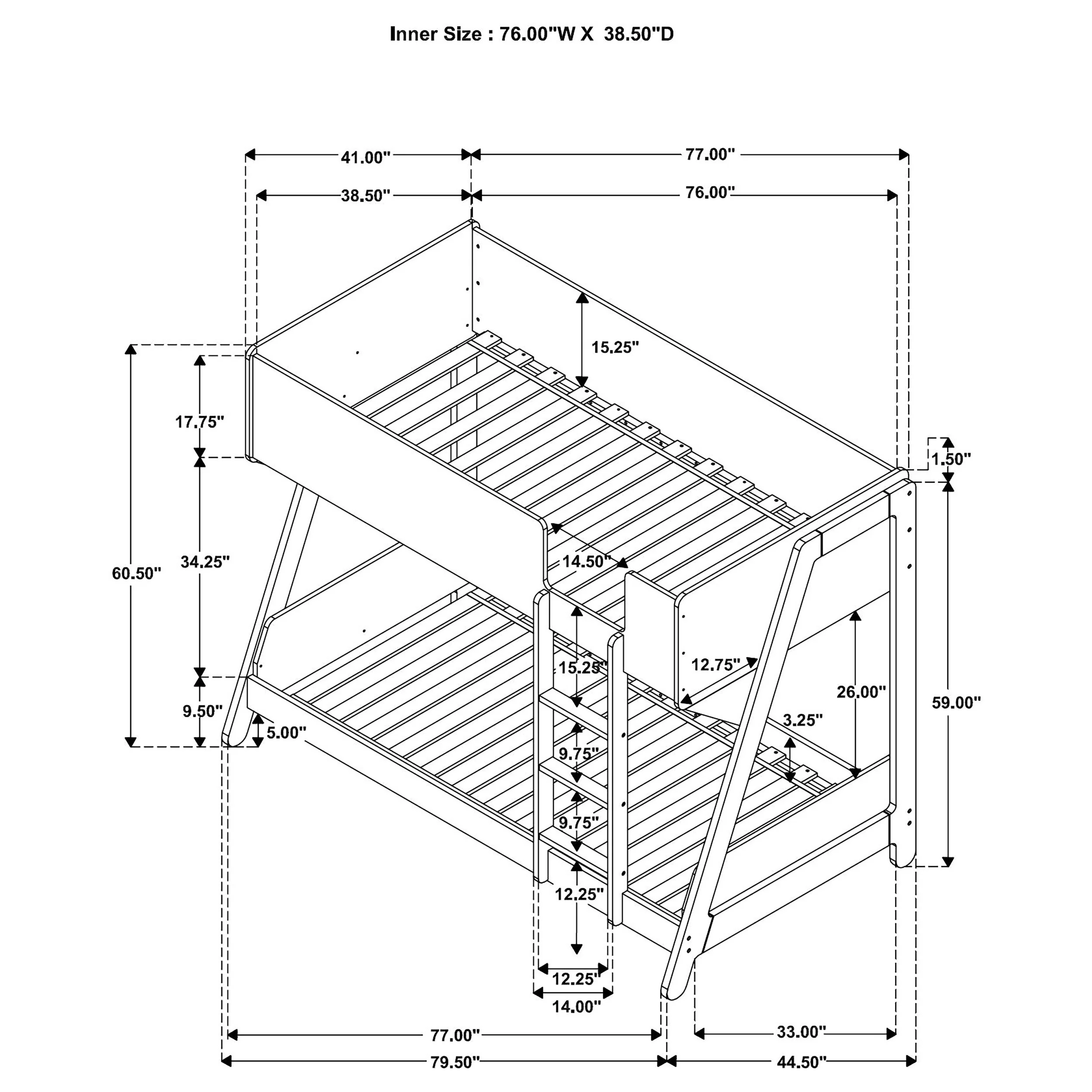 Wyatt Bunk Bed - Image 10
